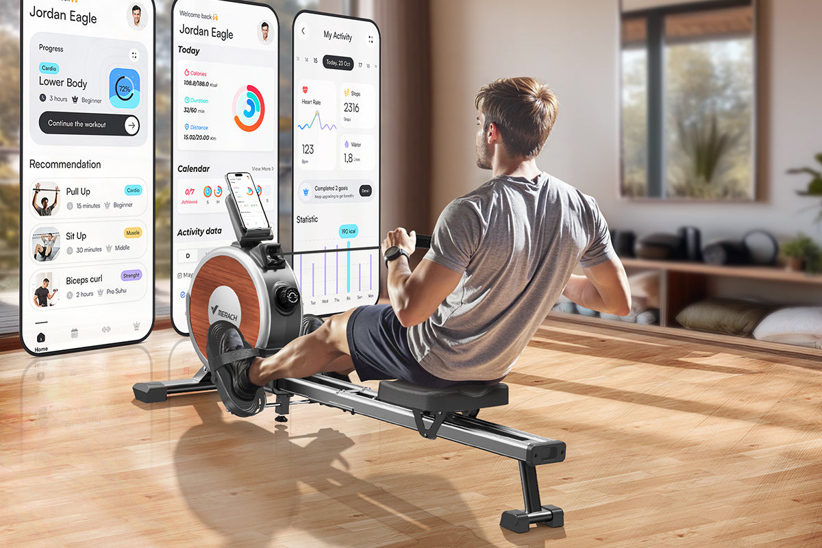 MERACH Q1S Magnetisches Rudergerät – Ideal für jedes Fitnesslevel