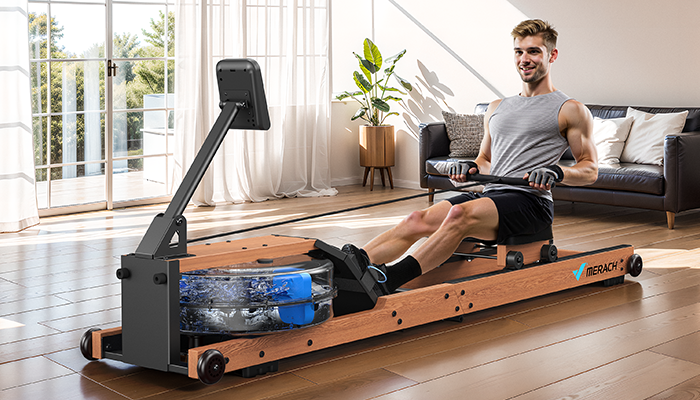 MERACH R28 Wasser-Rudergerät: Ein erstklassiges Ganzkörper-Workout-Erl