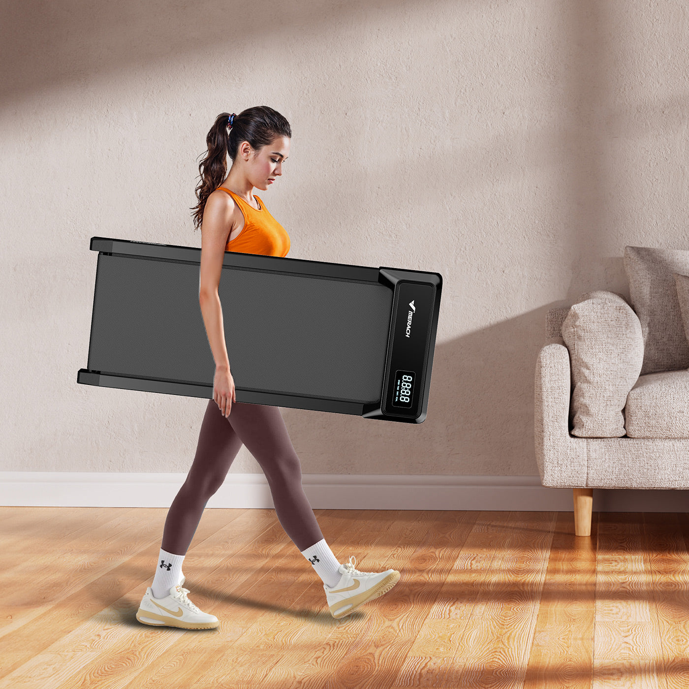 Merach T21B1 3-in-1 Treadmill – Flexibles Training für zu Hause