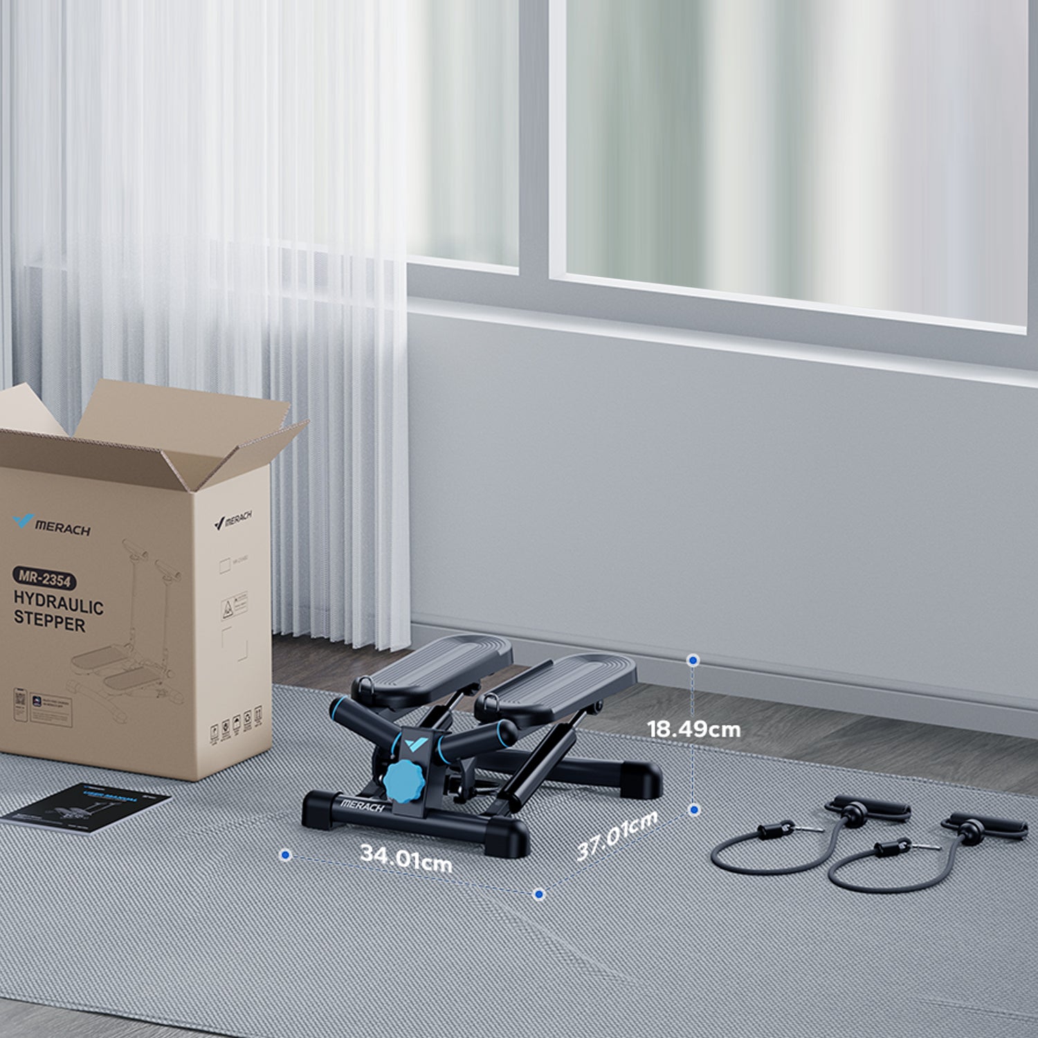 Merach 2354 2-in-1 Mini Stepper
