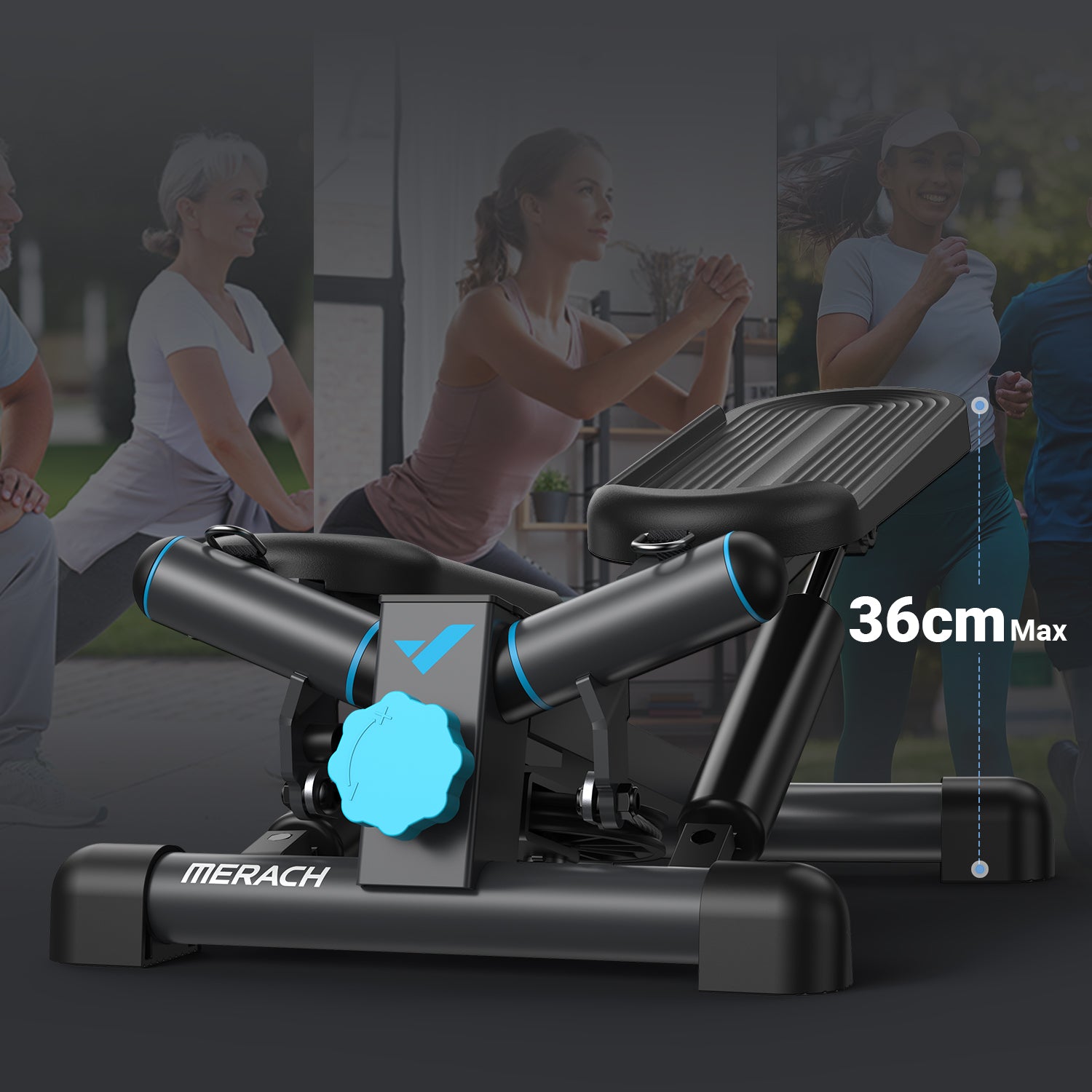 Merach 2354 2-in-1 Mini Stepper