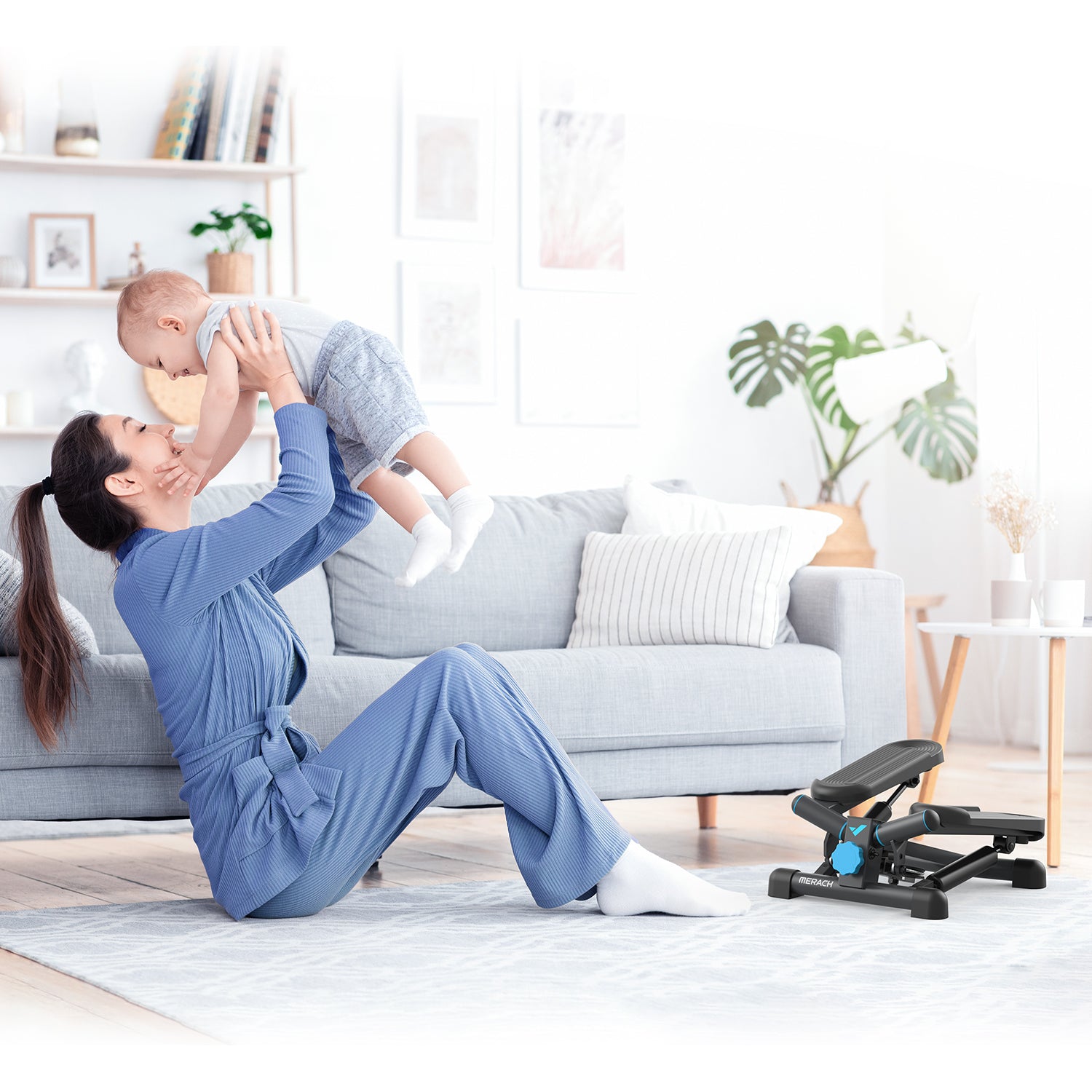Merach 2354 2-in-1 Mini Stepper