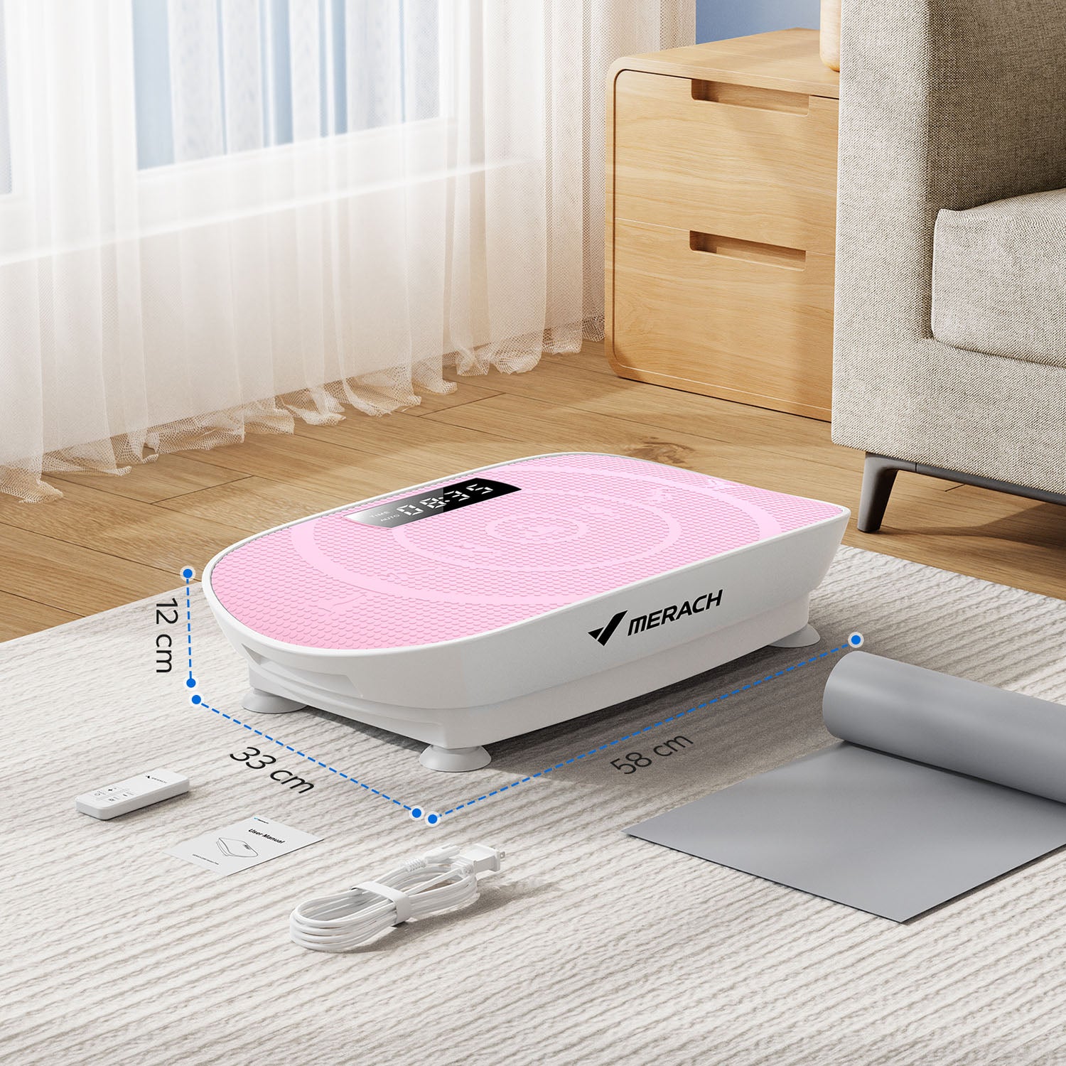 Merach vibration plate 2398P1