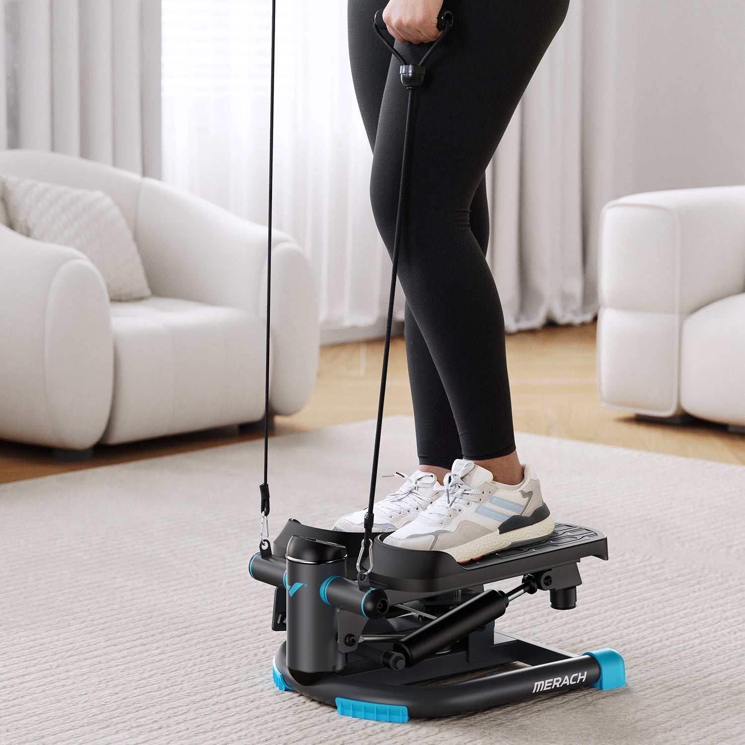 Merach 2403B1 3-in-1 Mini Stepper