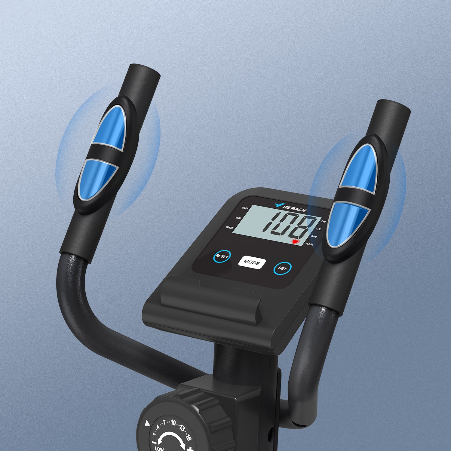 Merach ultra-quiet cross trainer E07B3