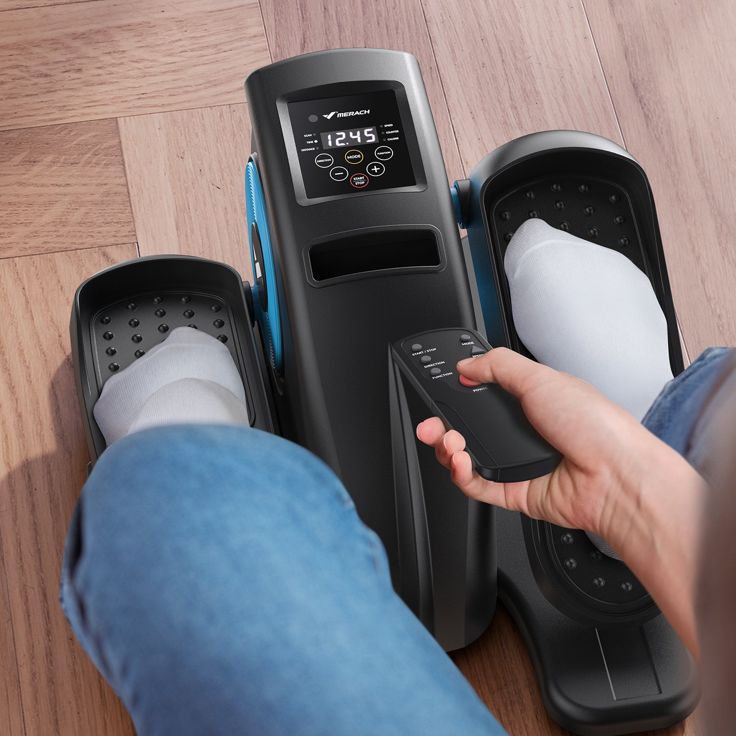 Merach Mini Elliptical Trainer E34B1
