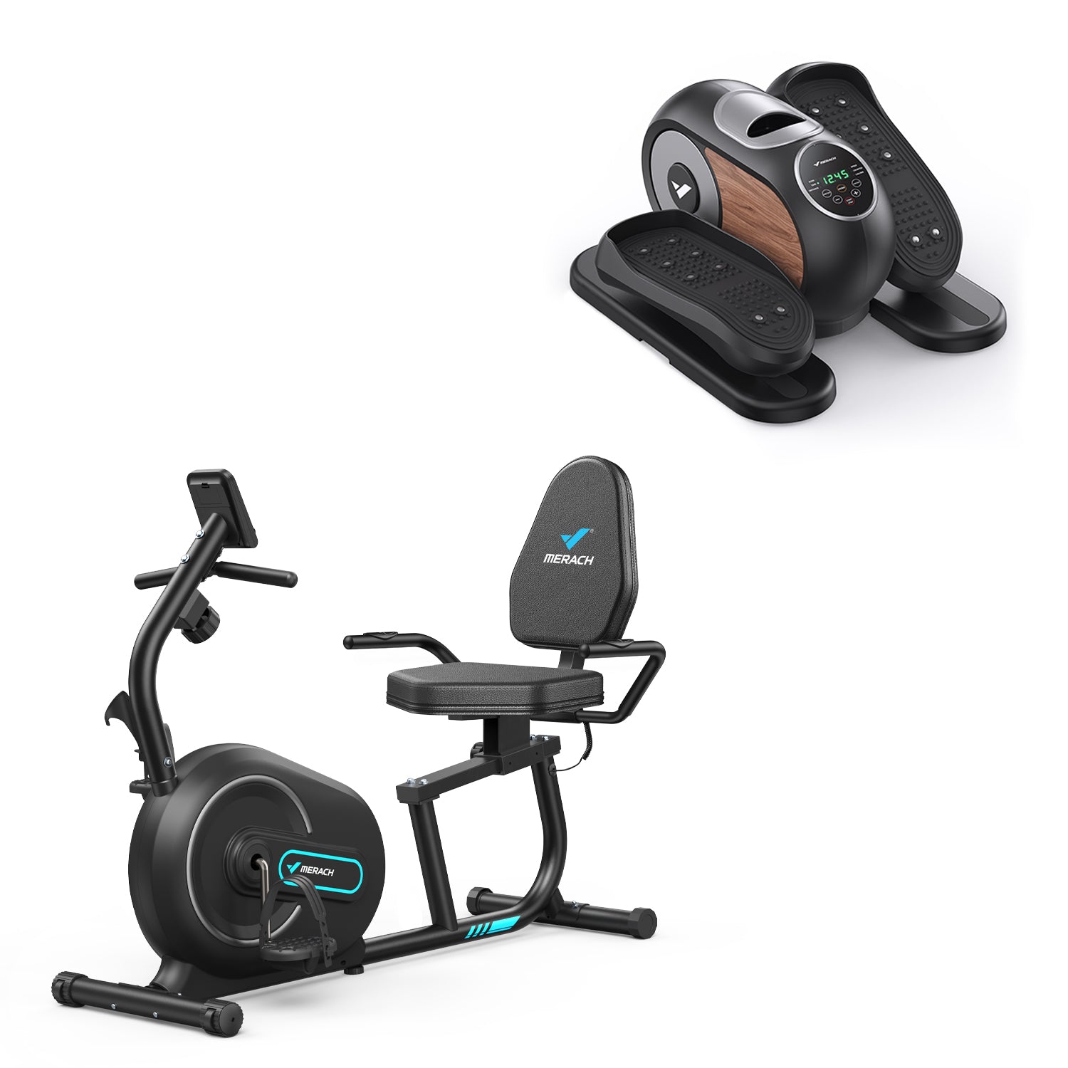 heimtrainer fahrrad oder crosstrainer Familienpaket Heimtrainer & Crosstrainer
