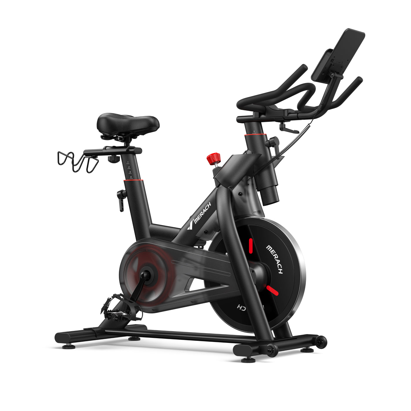 heimtrainer fahrrad strom erzeugen Merach S29 Heimtrainer mit automatischem Widerstand und Selbstantrieb