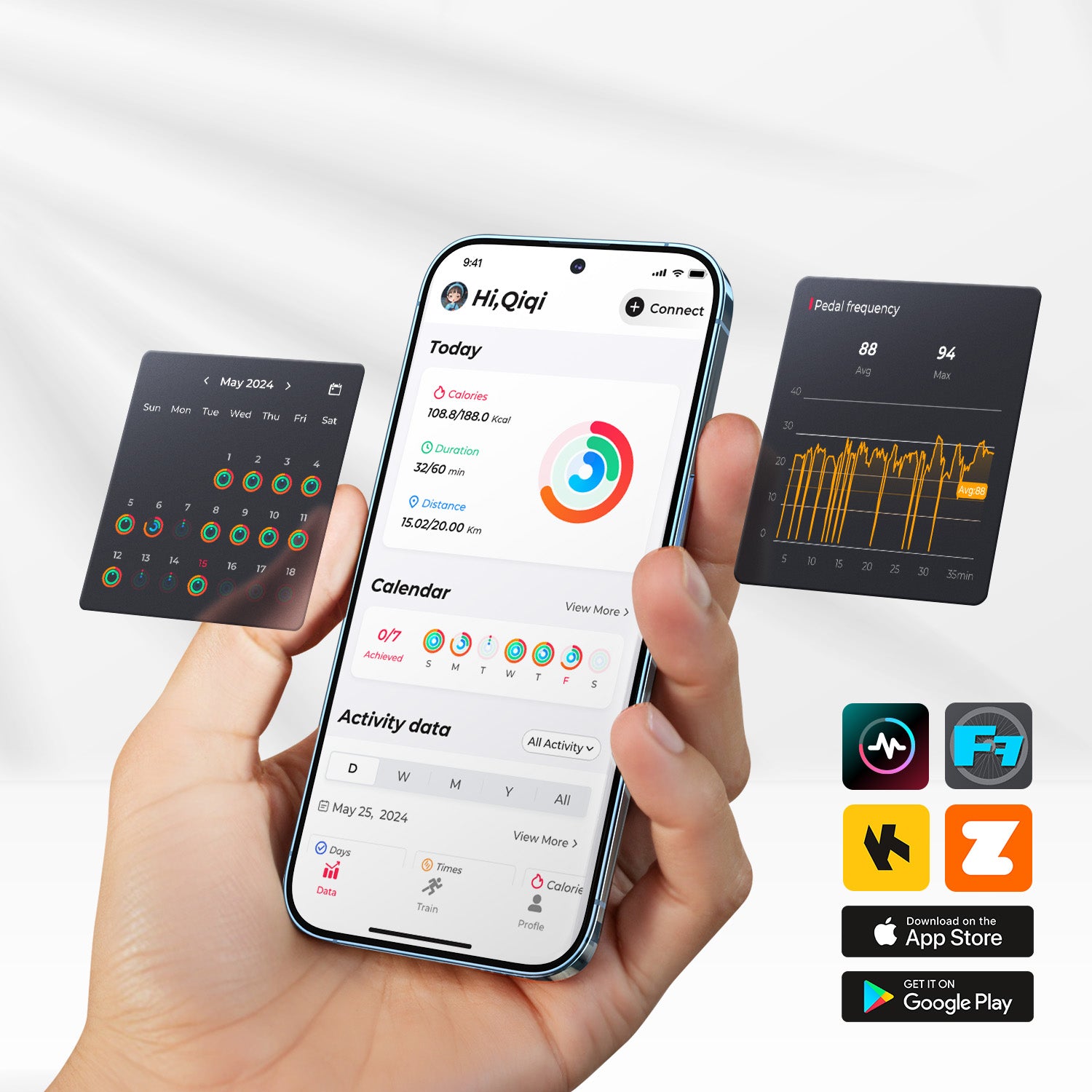 Merach S36L2 Heimtrainer Fahrrad Schwarz