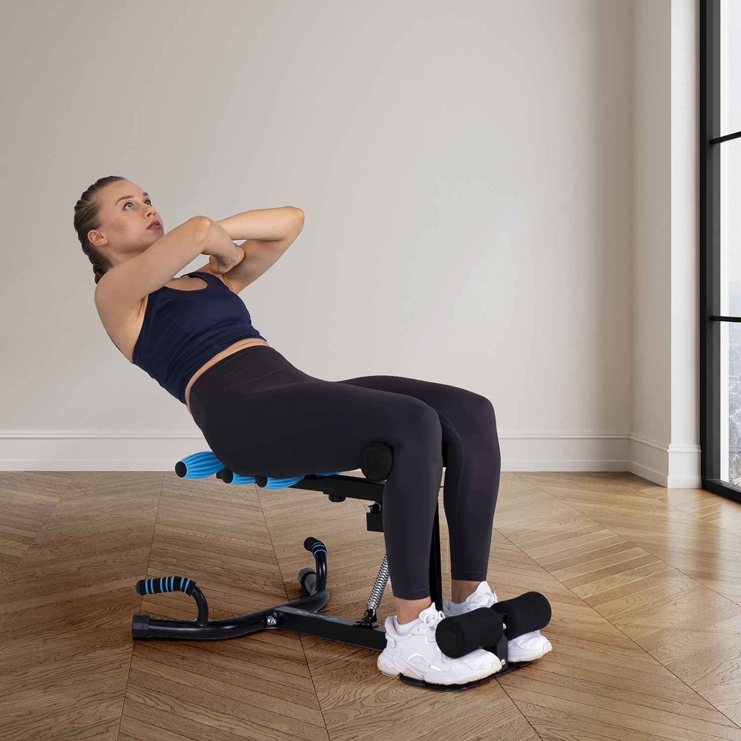 Merach 2417B1 Squat Kniebeugentrainer für Zuhause