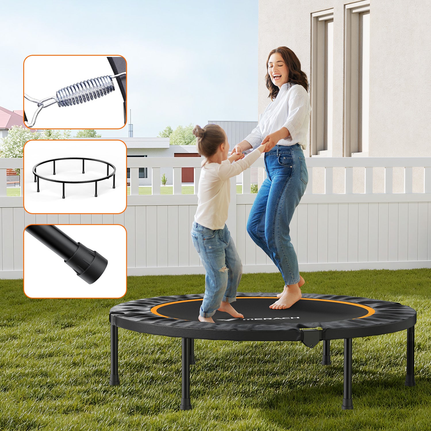 Merach 2420B1 Mini-Trampolin