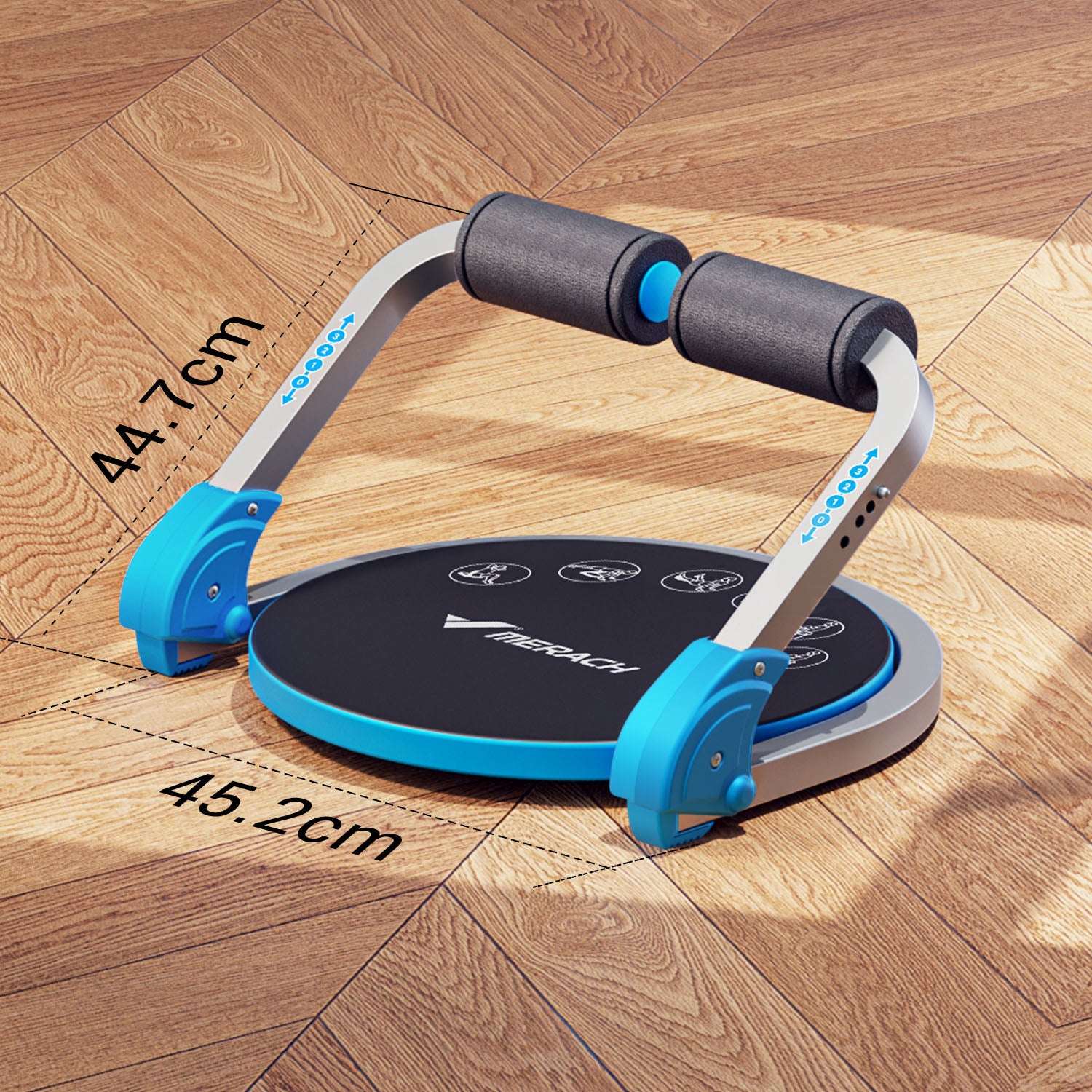 Merach 2445L1 Bauchmuskeltrainer für Zuhause