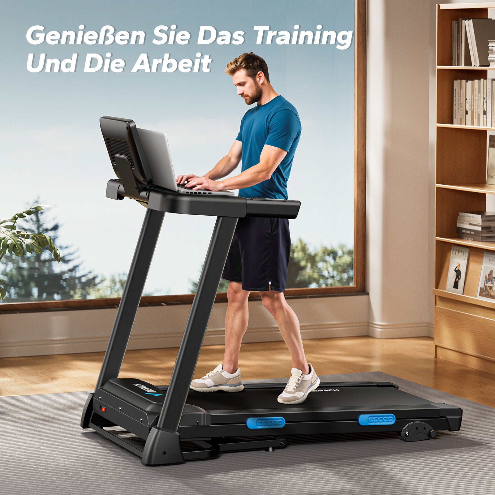 Merach T12B2 Laufband Klappbar mit Neigung