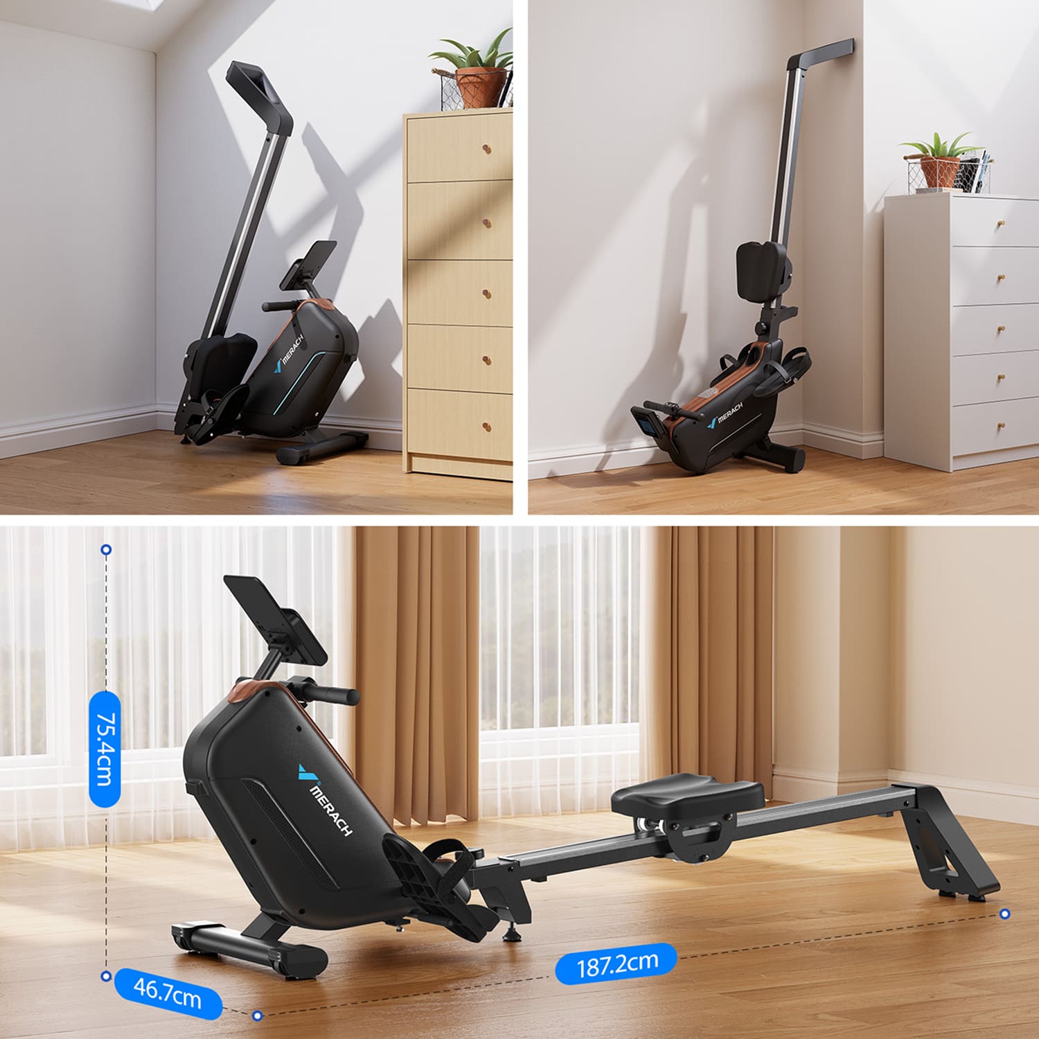 Merach R15 Pro 2.0 Magnetisches Rudergeräte