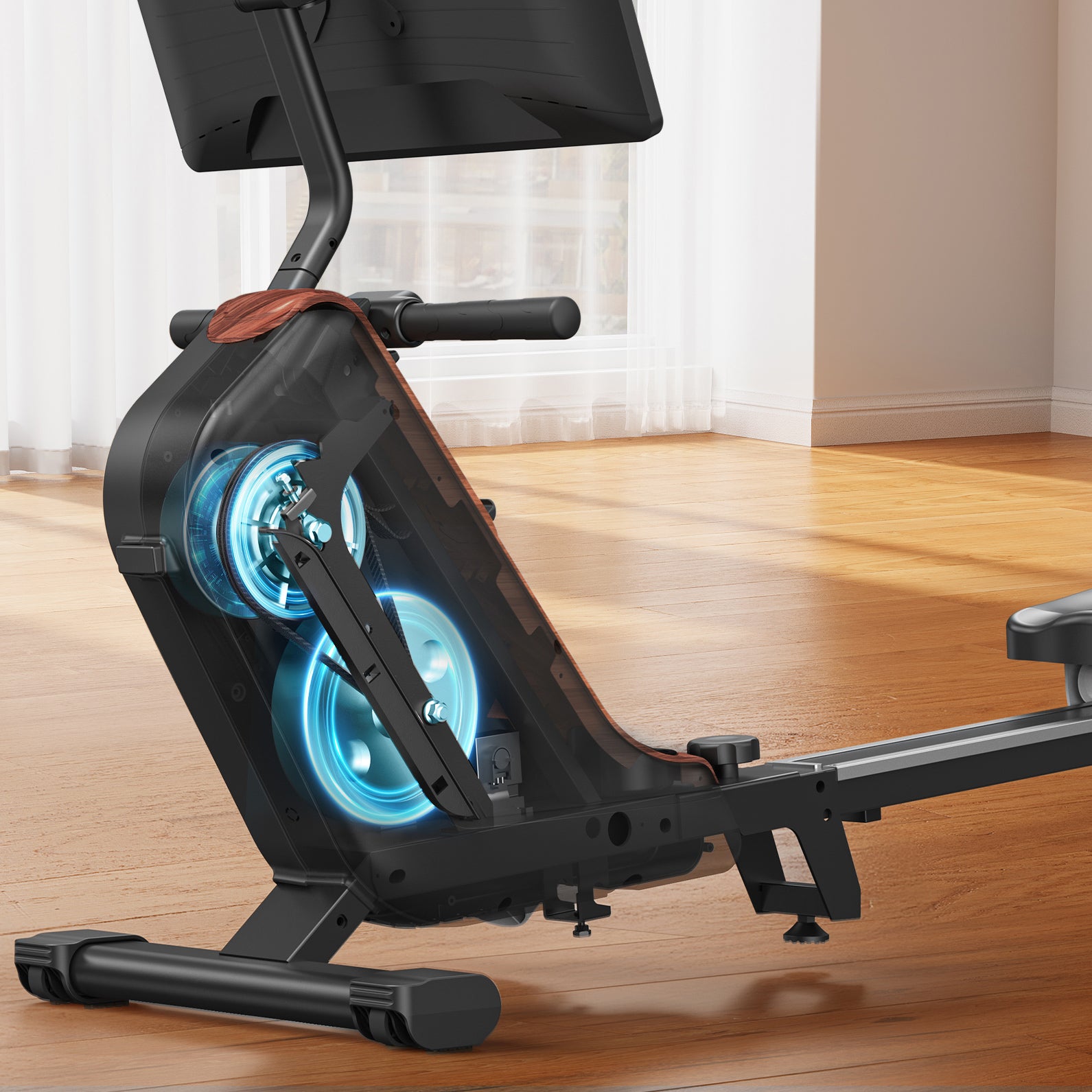 Merach R15 Pro 3.0 Magnetisches Rudergeräte mit HD-Bildschirm