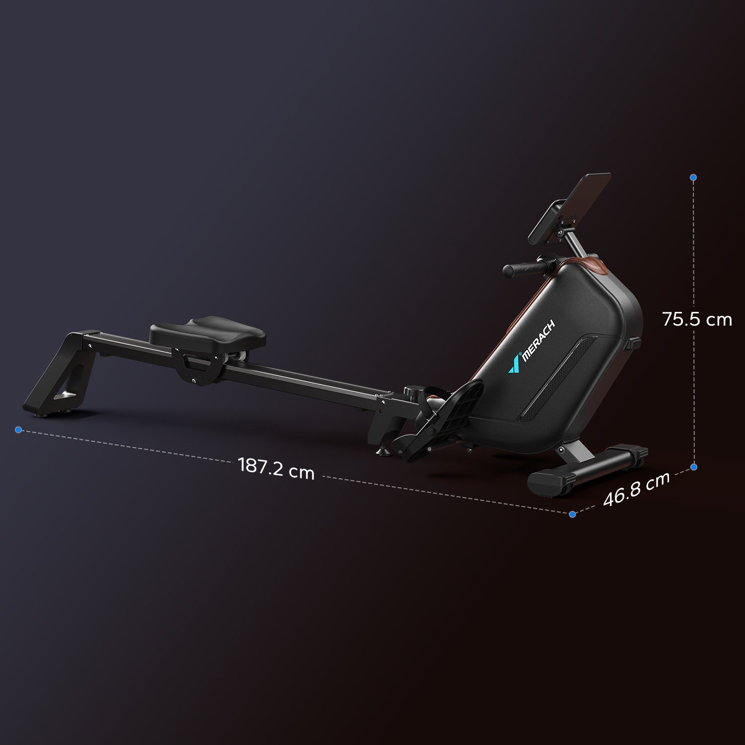 Merach Magnetic Rowing Machine R15 Pro