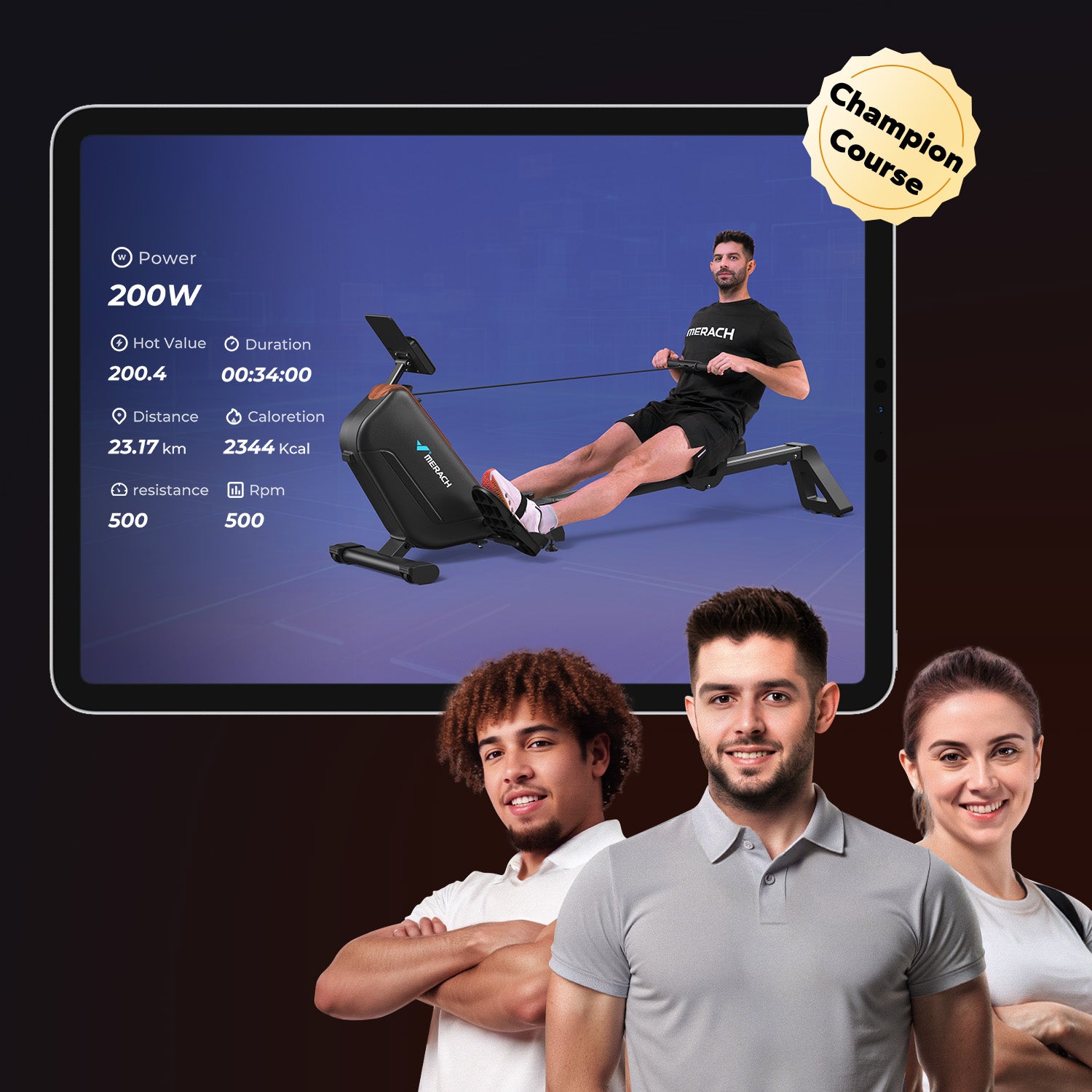 Merach Magnetic Rowing Machine R15 Pro