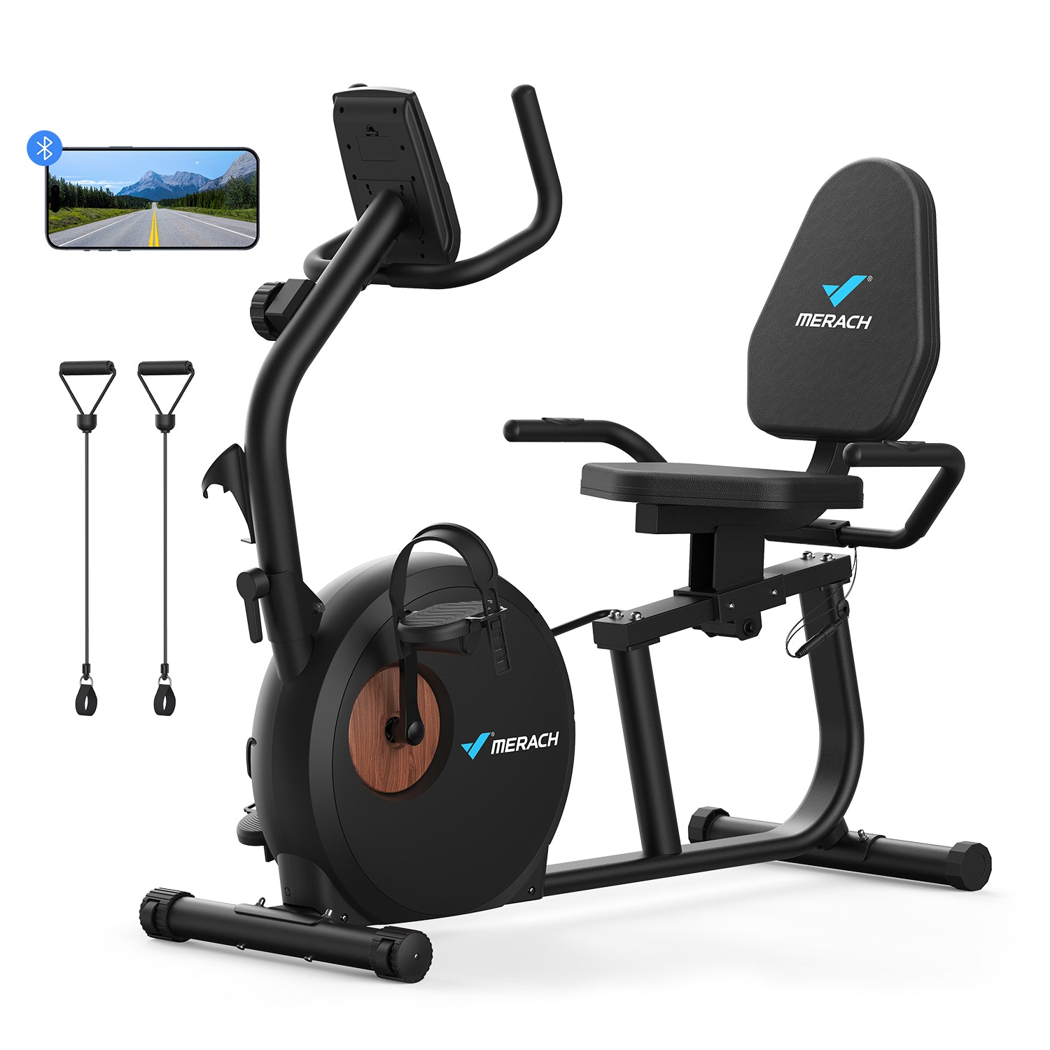 Merach S23B1 Liegeergometer Heimtrainer