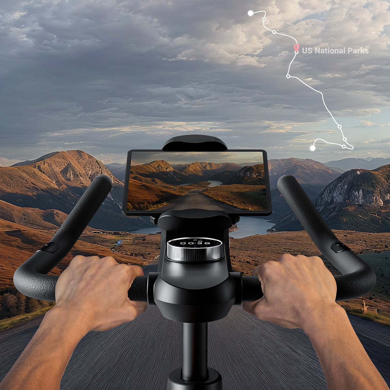 Merach S28B1 Heimtrainer mit ±6° Steigung