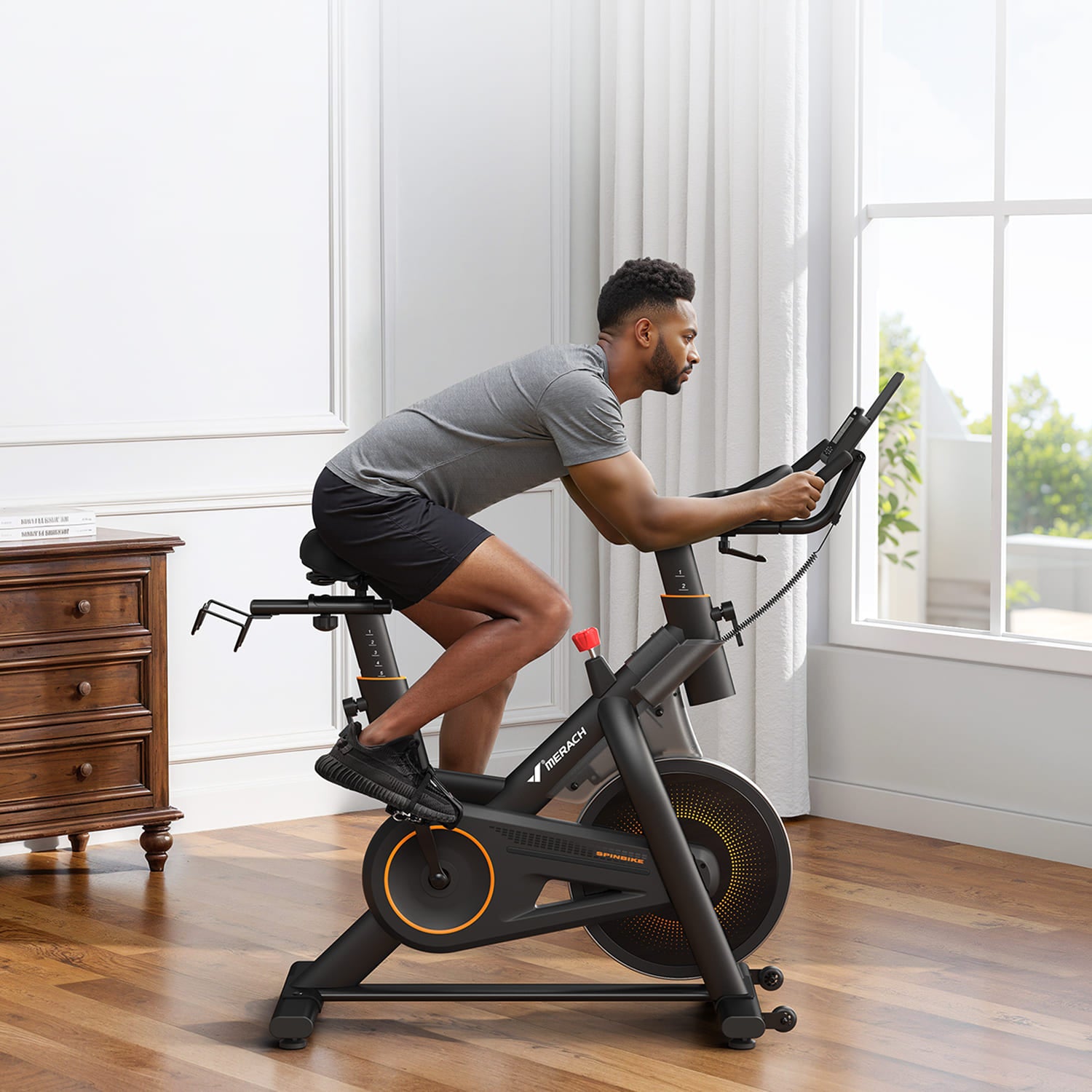 Merach S29B1 Heimtrainer maximale Belastbarkeit 159 kg
