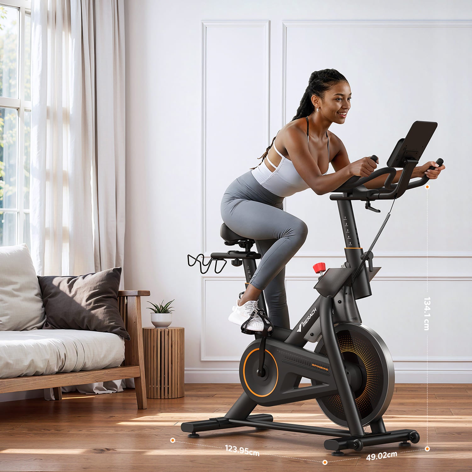 Merach S29B1 Heimtrainer maximale Belastbarkeit 159 kg