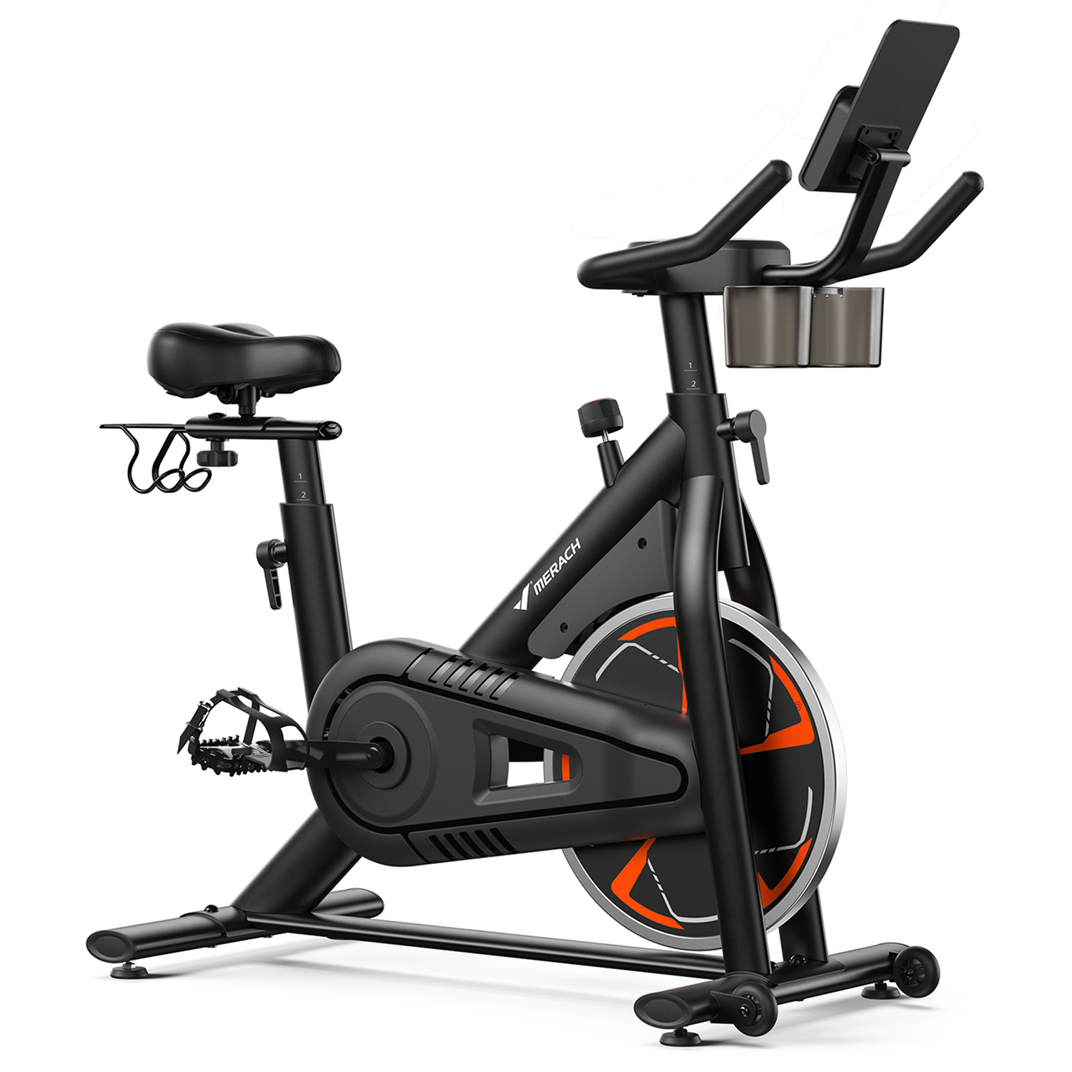 Merach S36L2 Heimtrainer Fahrrad Schwarz