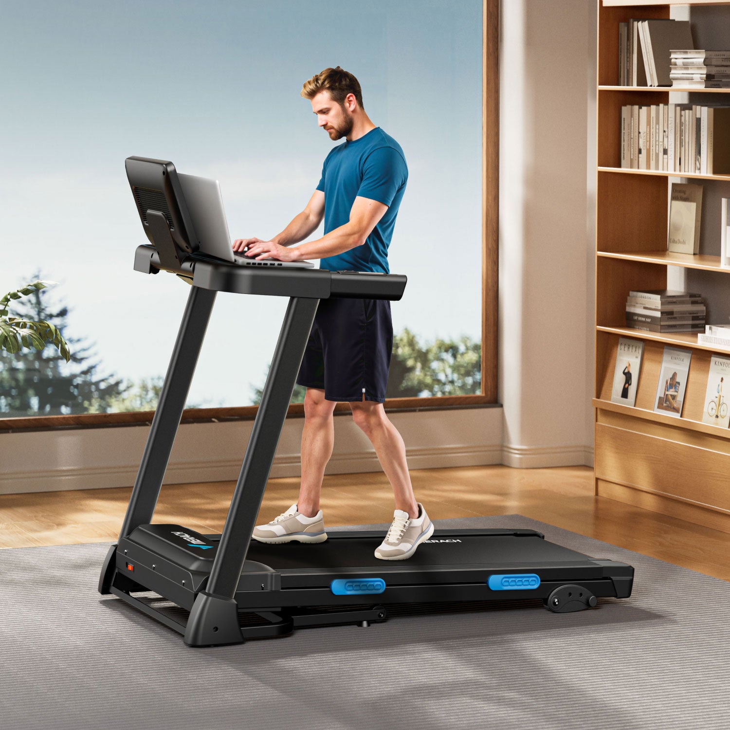 Merach T12B2 Laufband mit 15 % automatischer Steigung