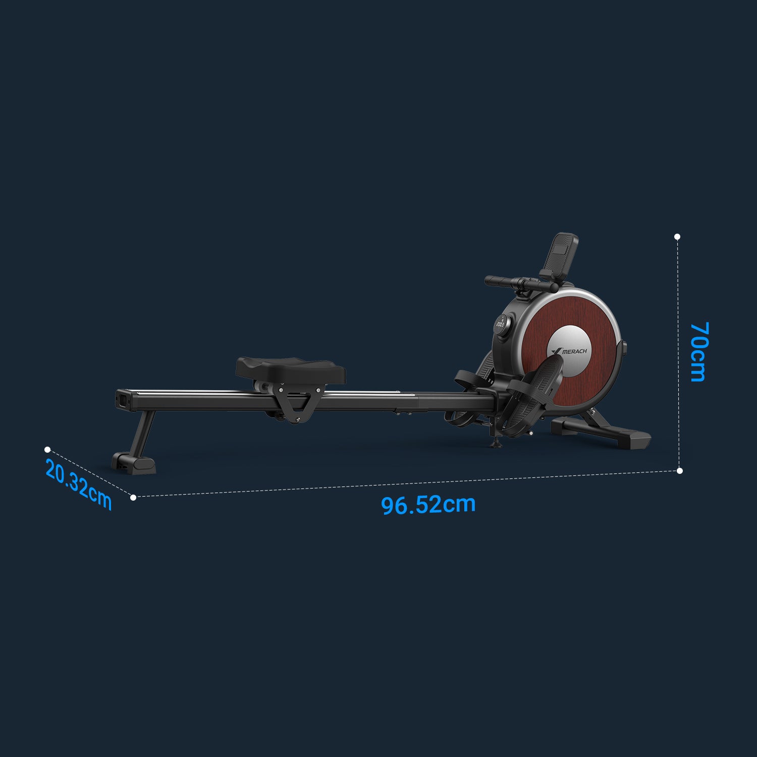 Merach Magnetic Rowing Machine Q1S Pro