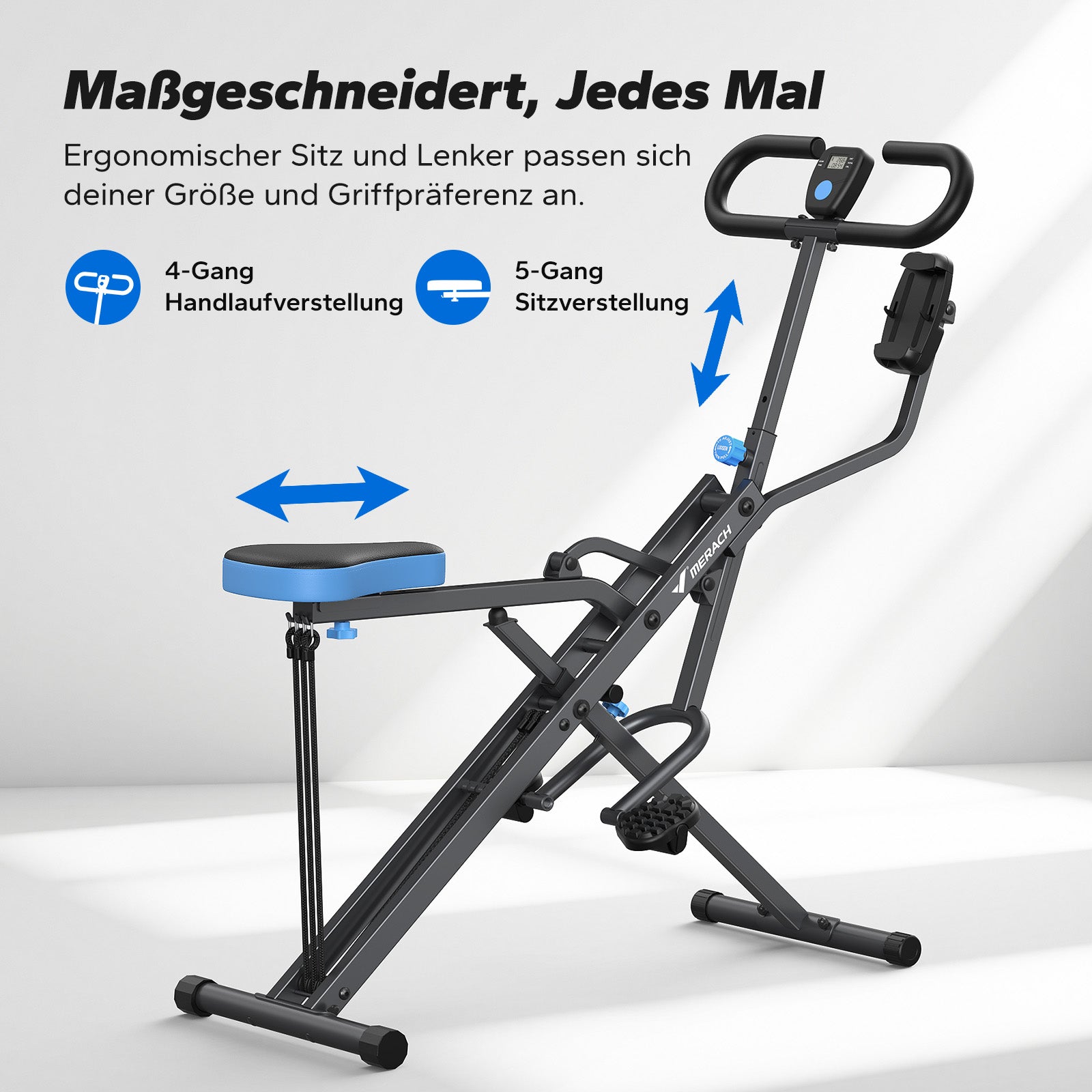 Merach R07H2 Kniebeugen-Rudergerät