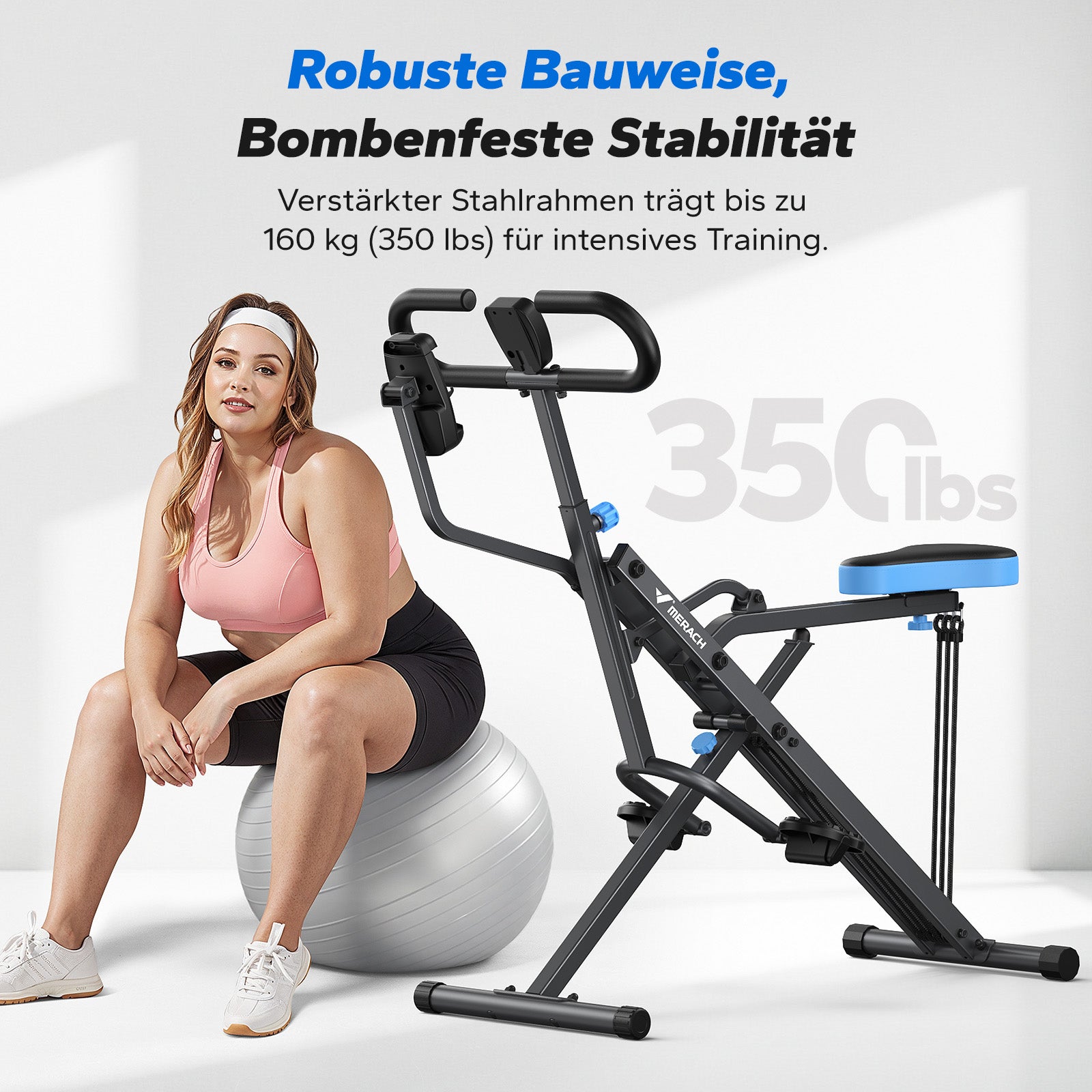 Merach R07 Kniebeugen-Rudergerät