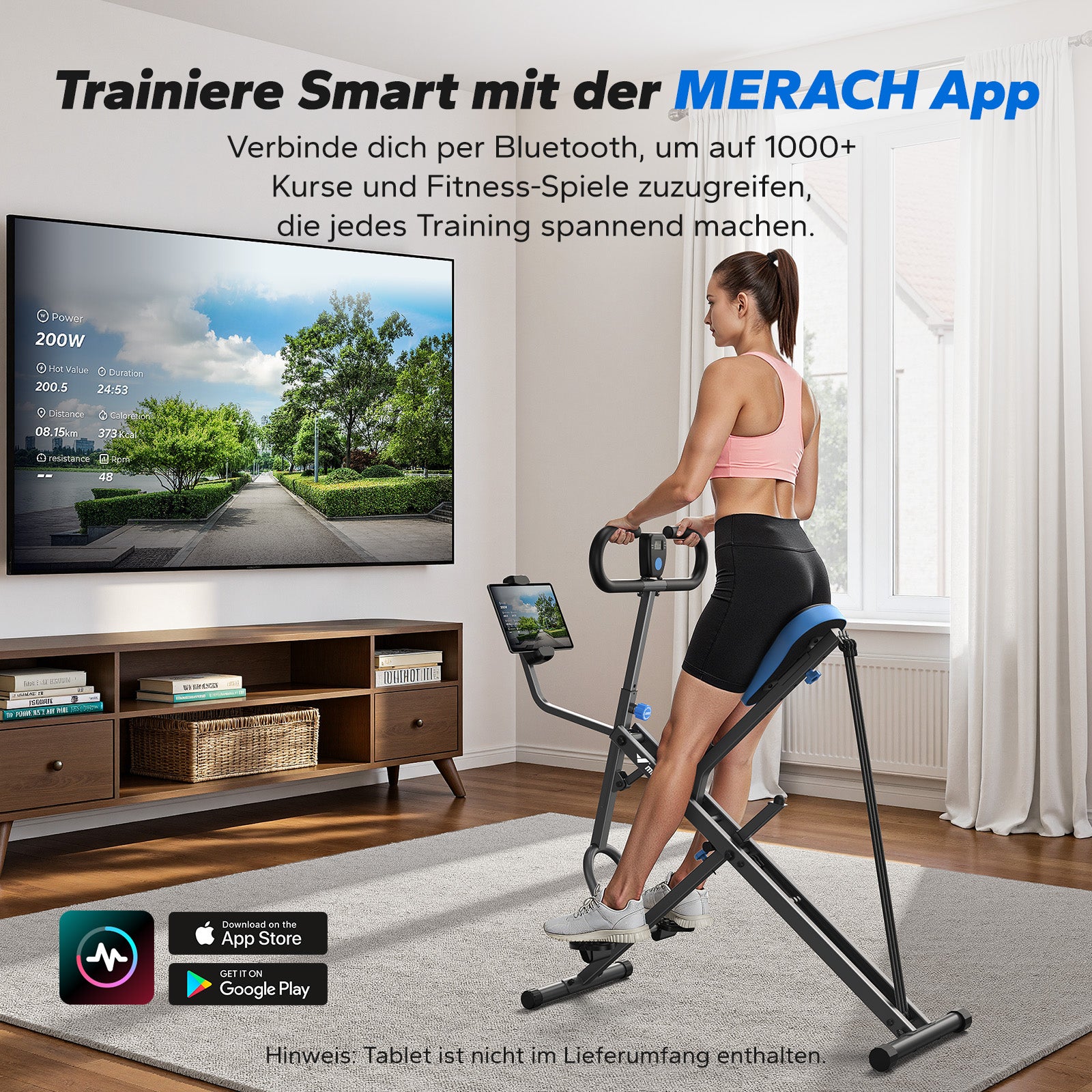 Merach R07 Kniebeugen-Rudergerät
