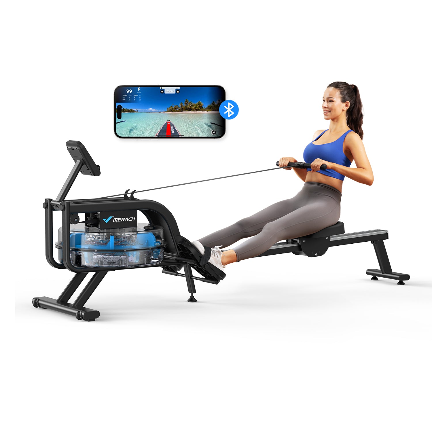 Merach Water Rowing Machine R10