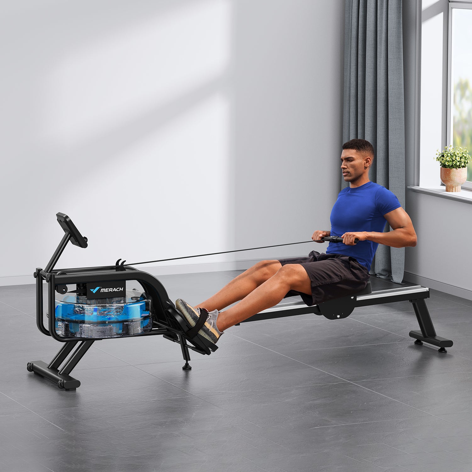 Merach Water Rowing Machine R10