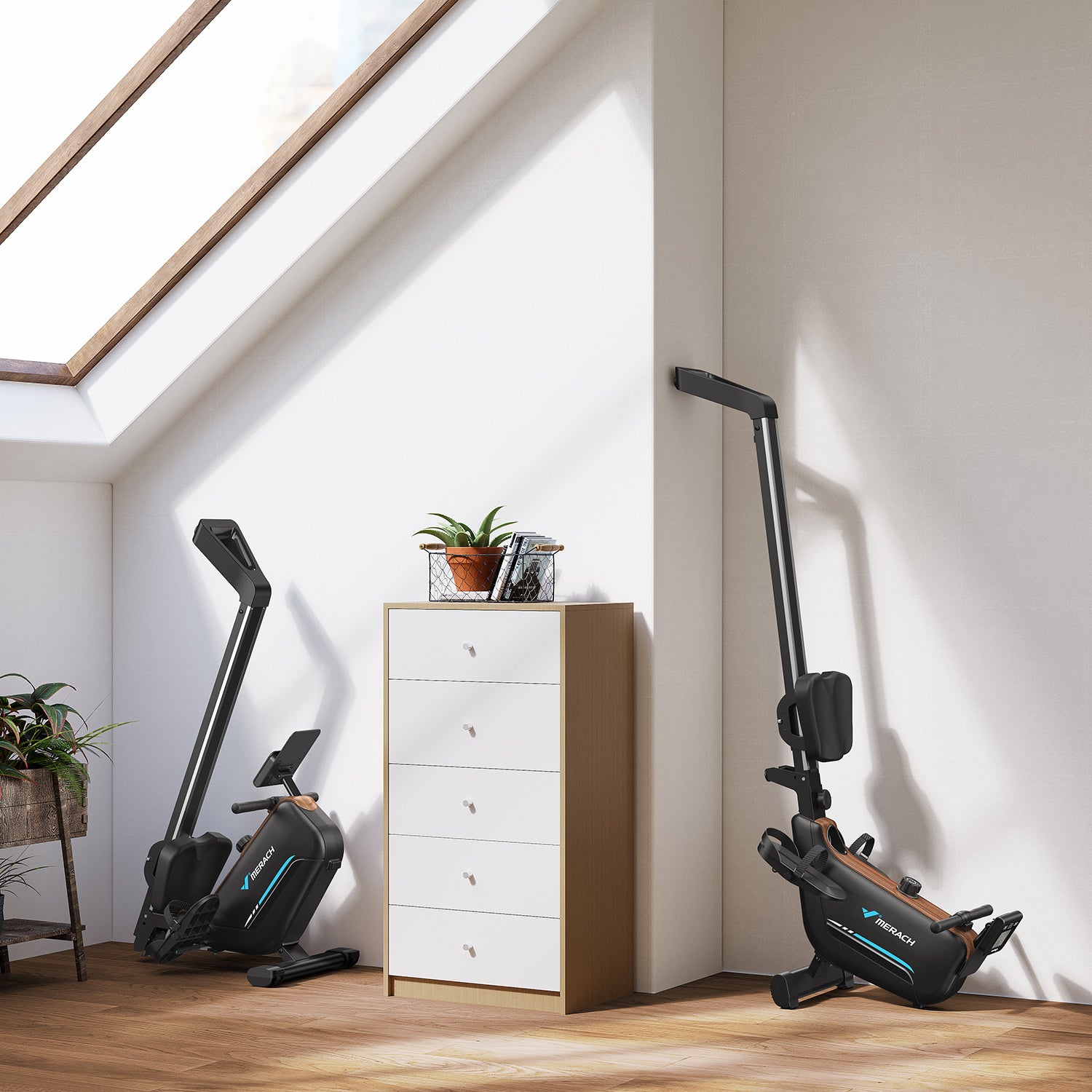 Merach Magnetic Rowing Machine R15