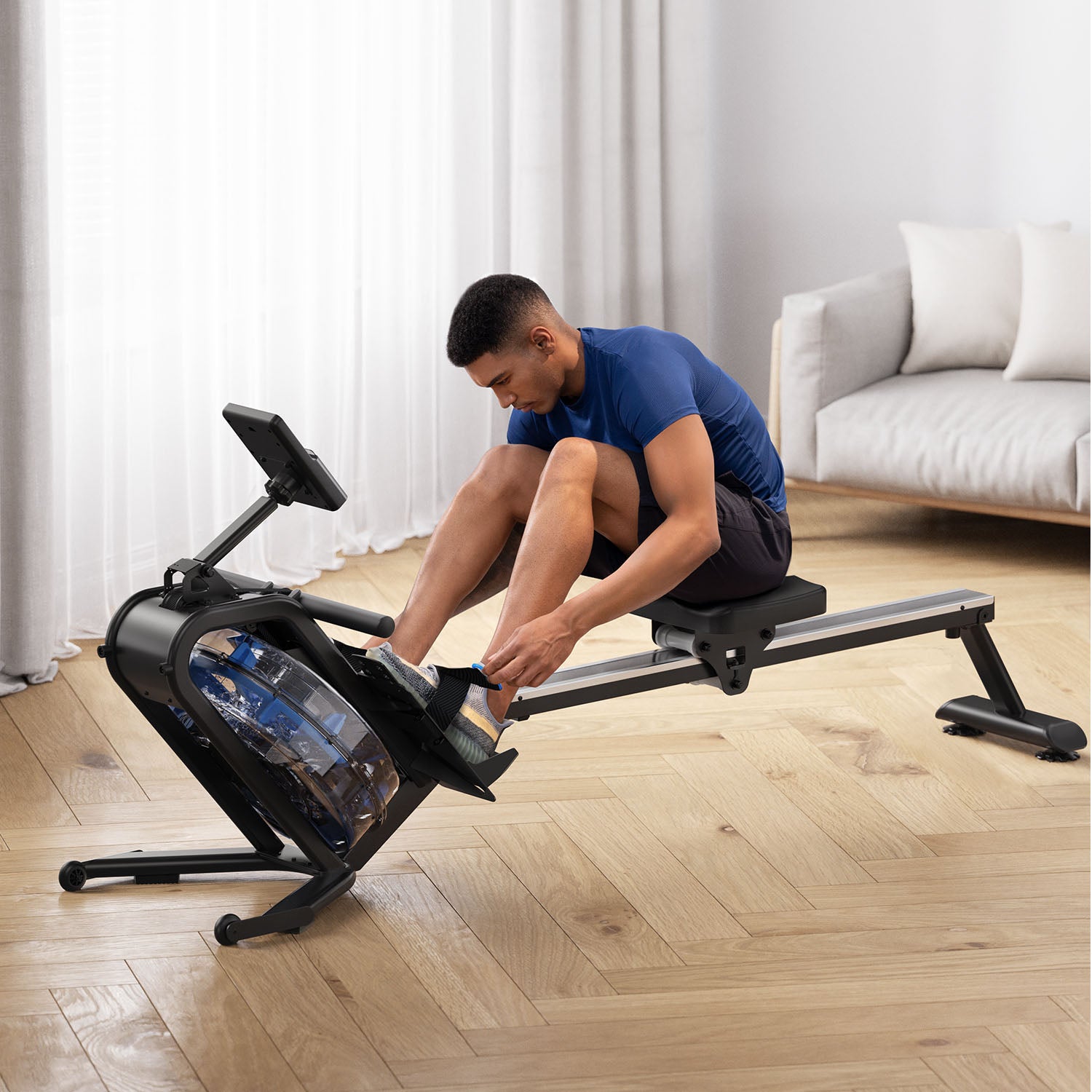 Merach water rowing machine R17