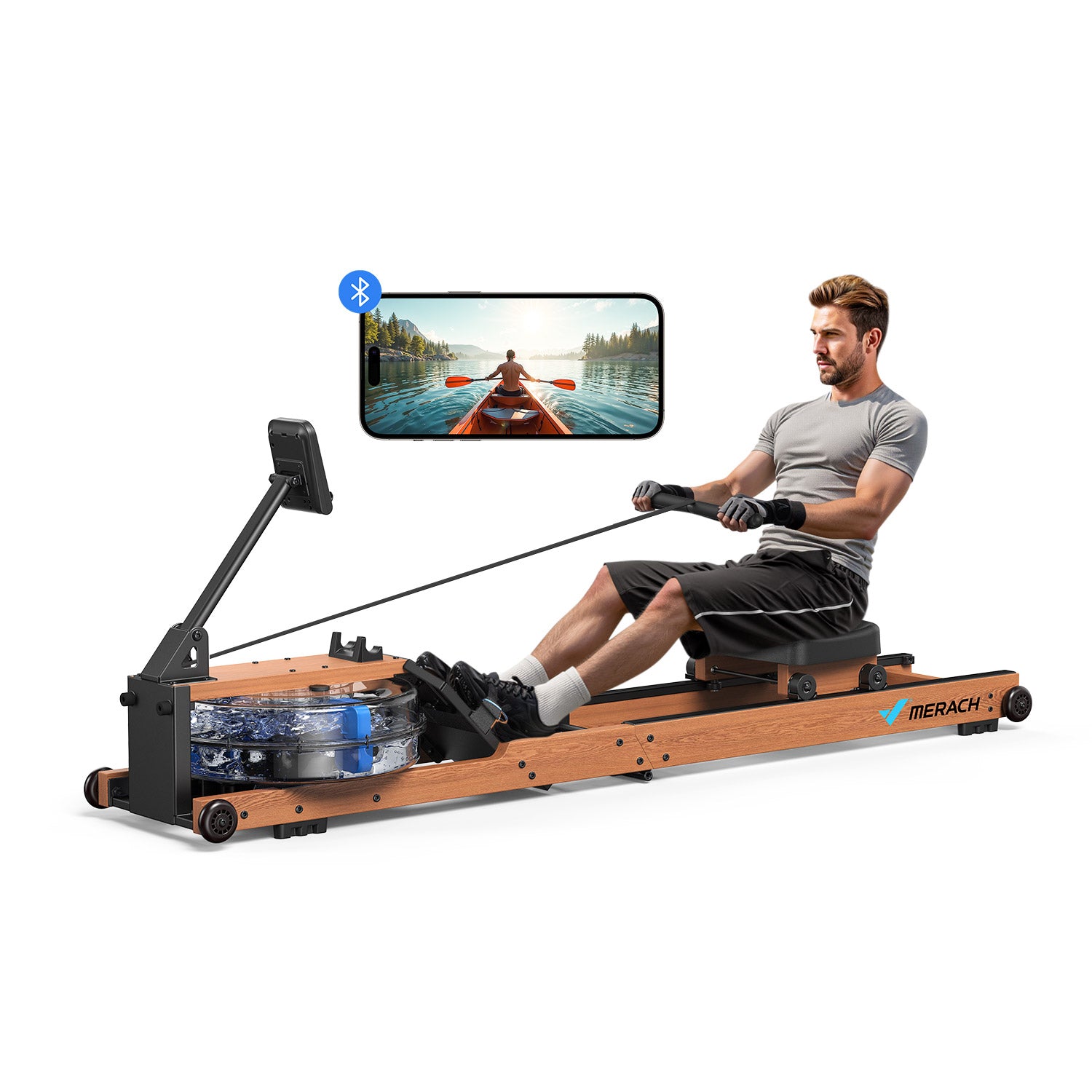 Merach water rowing machine R28R1