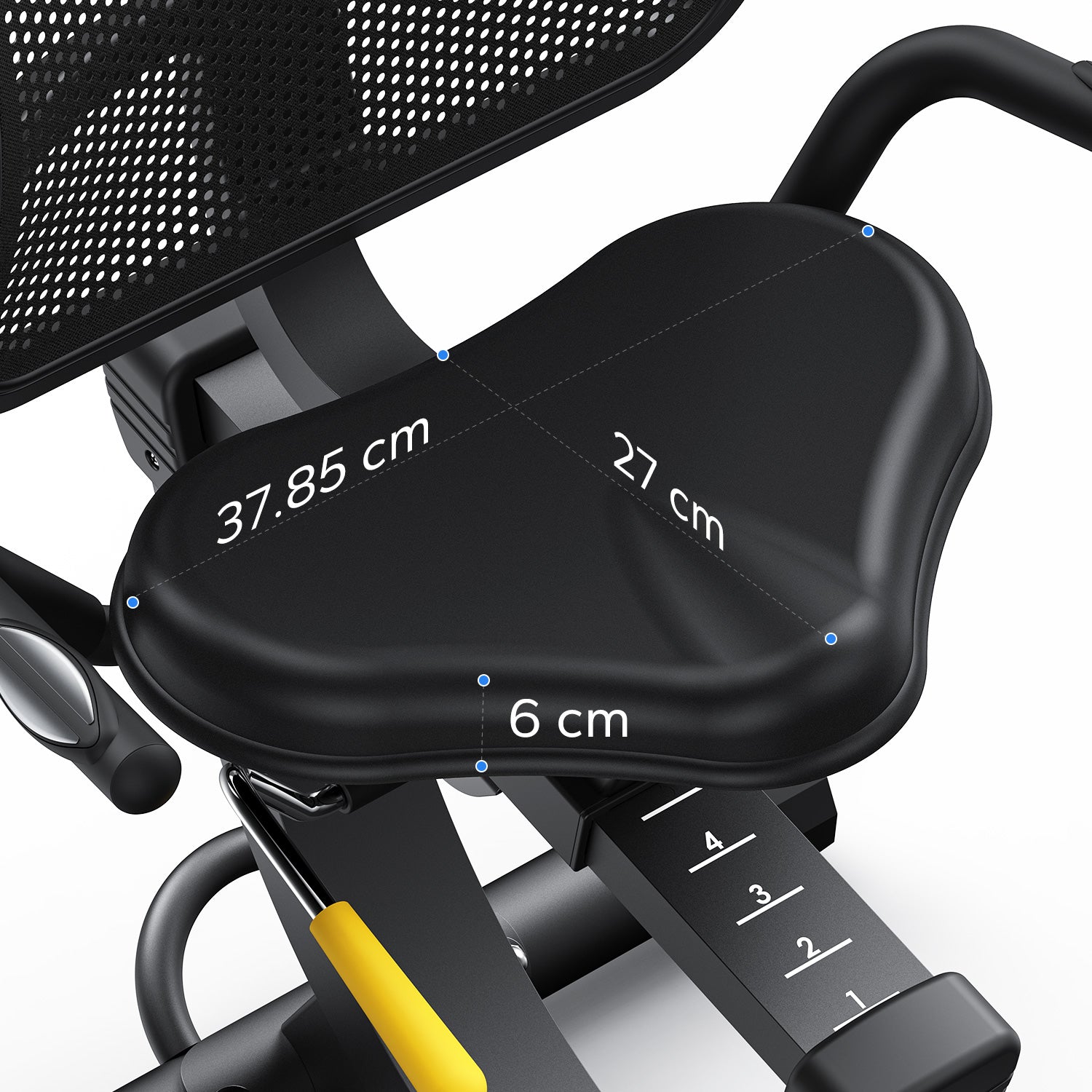 Merach recumbent ergometer exercise bike S19B1