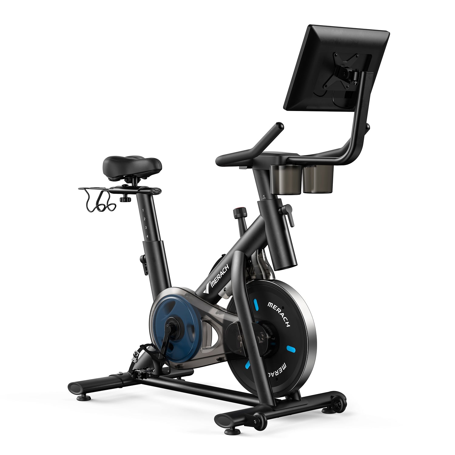 Merach exercise bike with HD screen S26B3