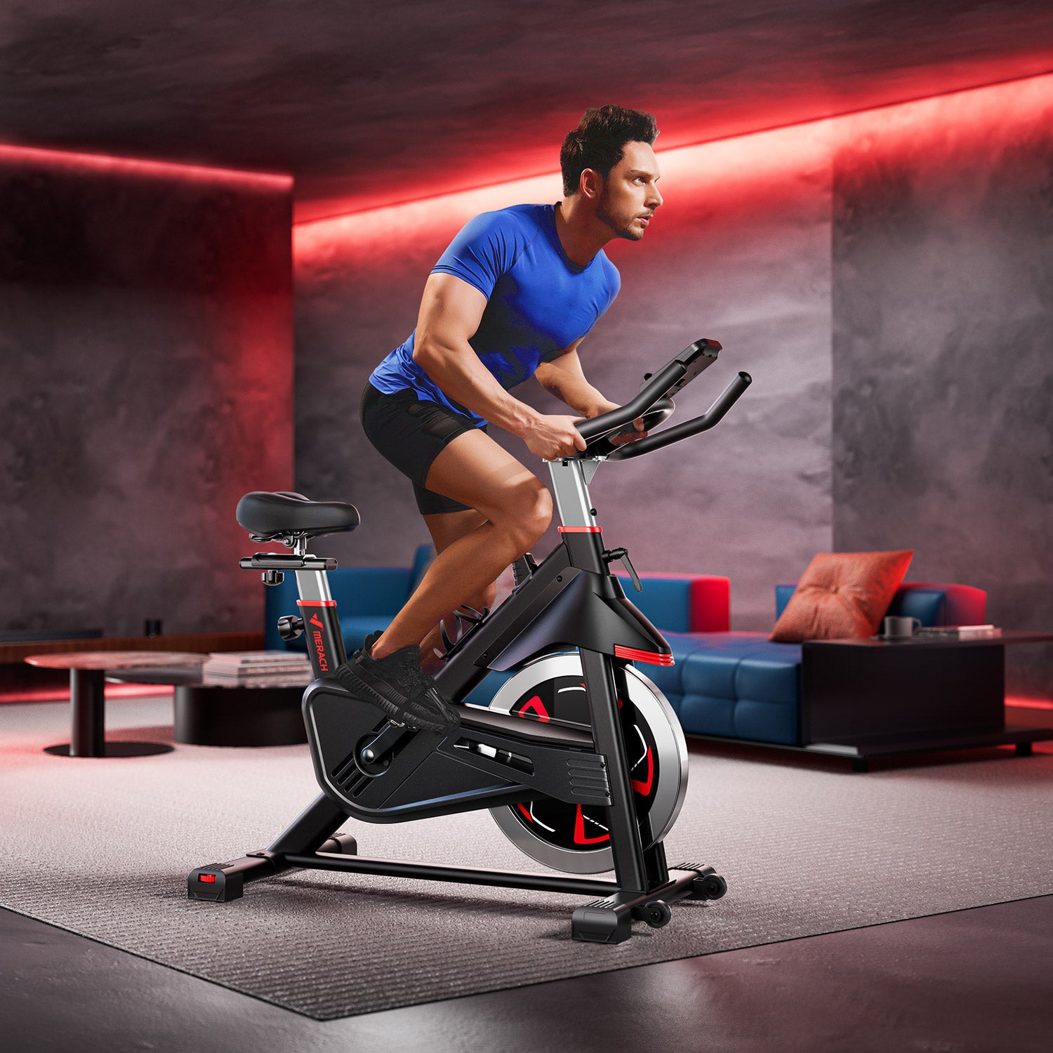 Merach Exercise Bike with Magnetic Resistance S38B2