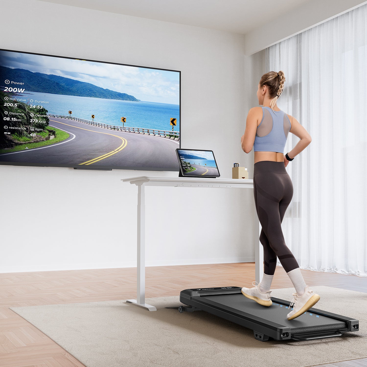 Merach T14B1 Laufband mit 9 % automatischer Steigung