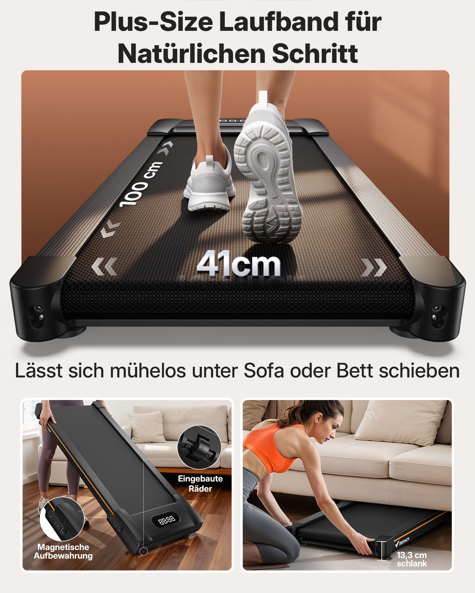 Merach T25B4 Walking Pad