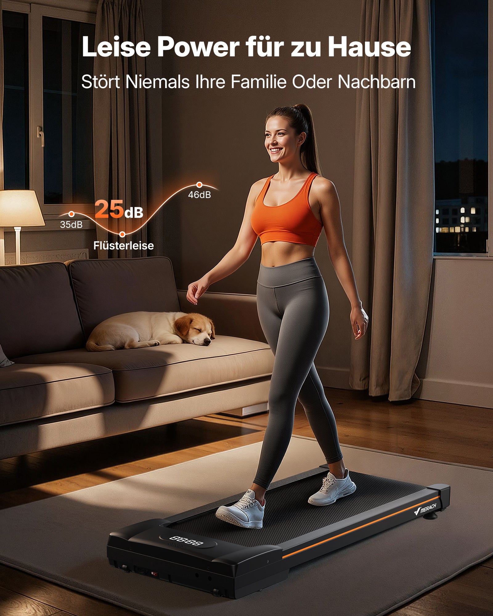 Merach T25B4 Walking Pad