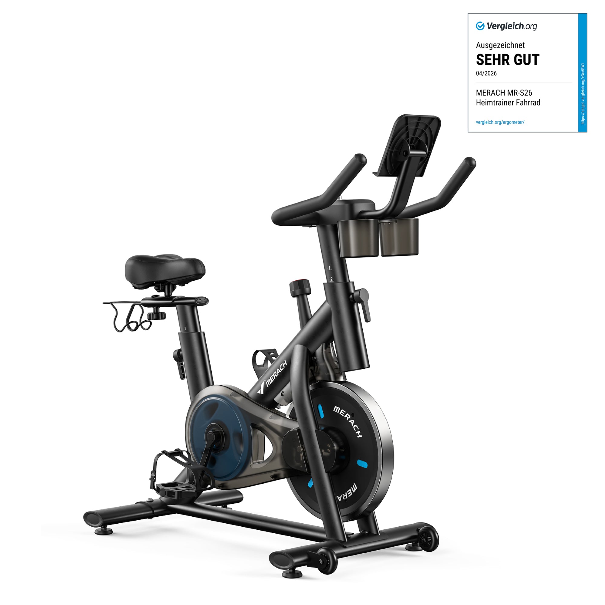 Merach Exercise Bike with Magnetic Resistance S26B2