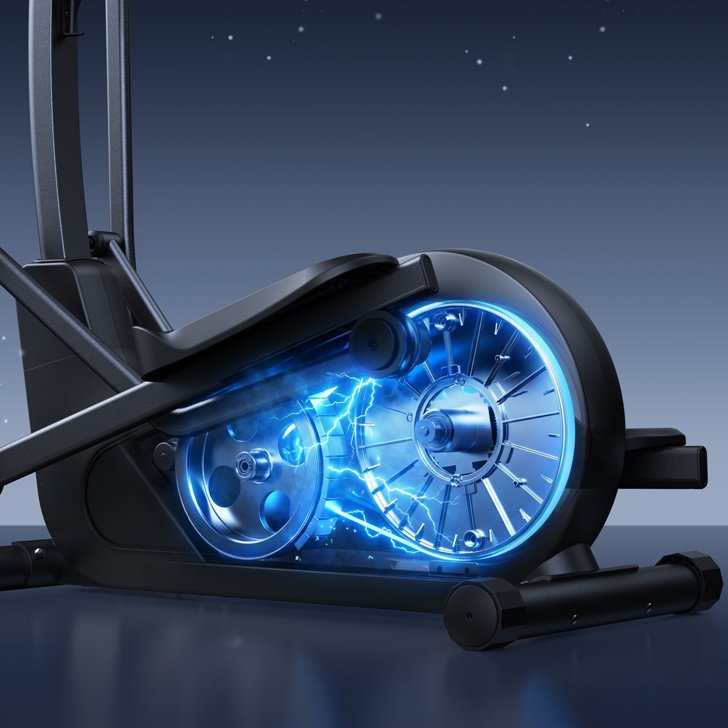 Merach  E33B3 Crosstrainer für Zuhause mit 42 cm Schrittlänge