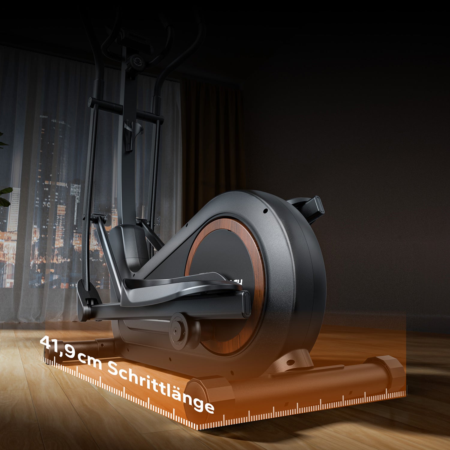 Merach E33B4 Crosstrainer mit 42 cm Schrittlänge