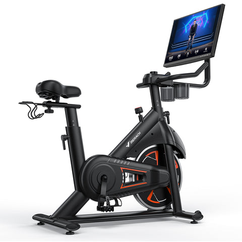 MERACH Klappbarer Heimtrainer – Mit LCD-Monitor, 12 Programmen, Für Bis 135 Kg MERACH Klappbarer Heimtrainer – Mit LCD-Monitor, 12 Programmen, Für Bis 135 Kg