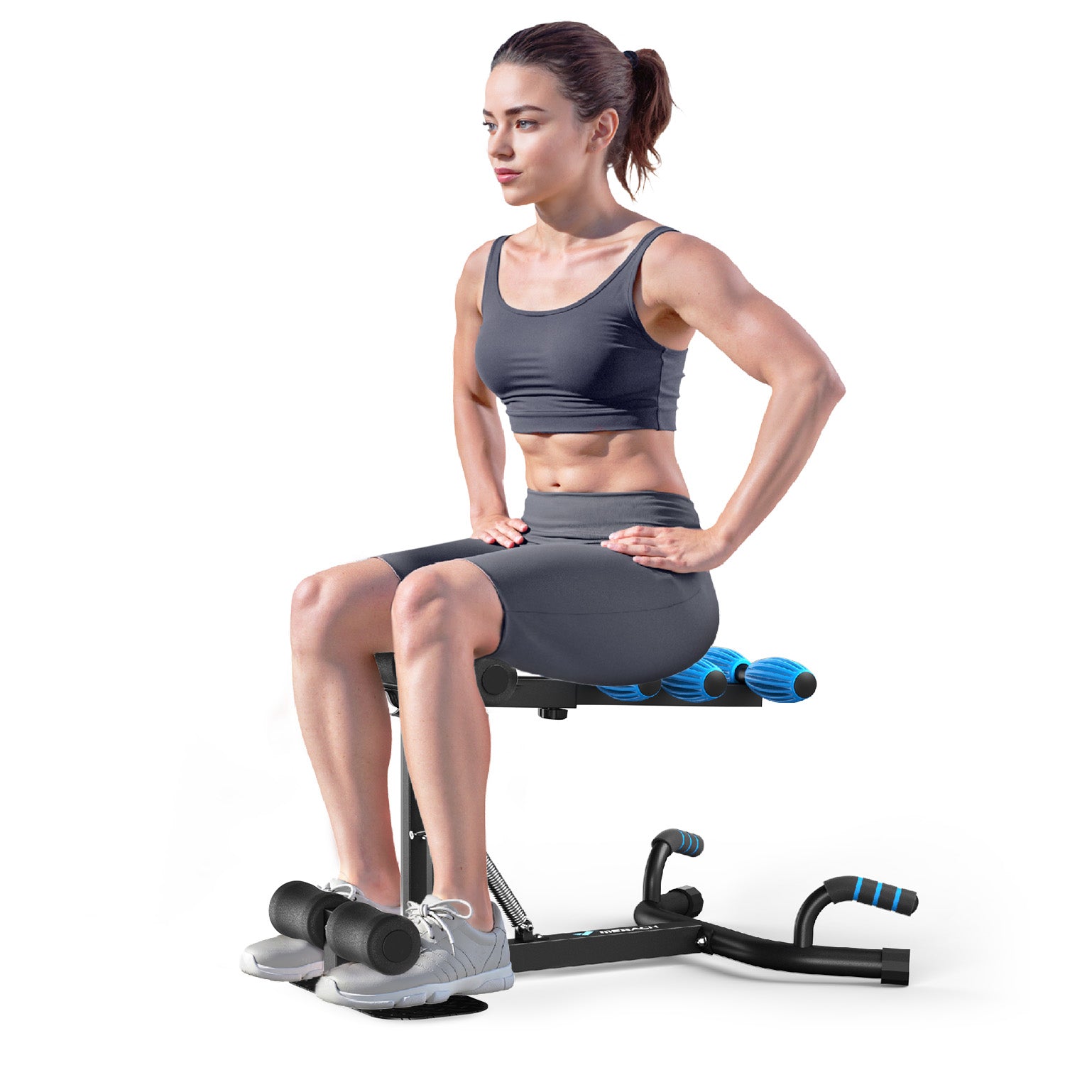 Merach 2417B1 Squat Kniebeugentrainer für Zuhause