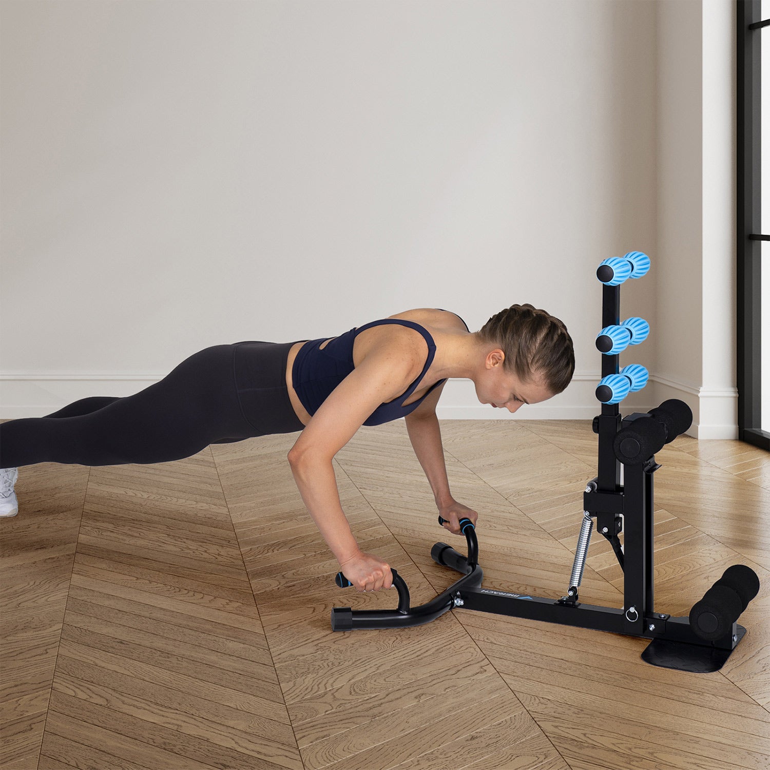 Merach 2417B1 Squat Kniebeugentrainer für Zuhause