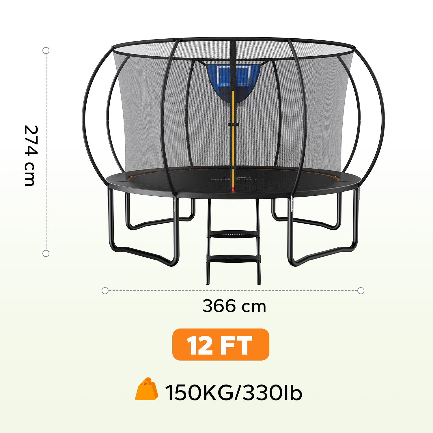 Merach 2429 Outdoor-Trampolin