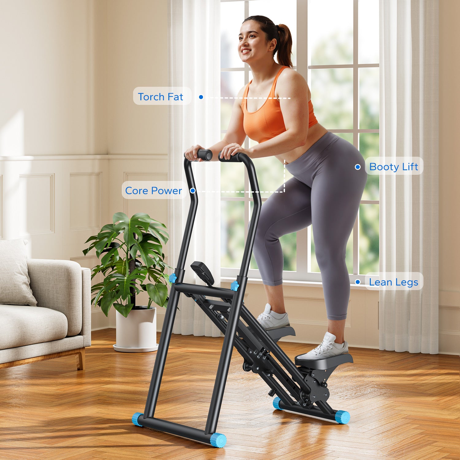 Merach 2448B1 Vertikaler Klettertrainer für Zuhause